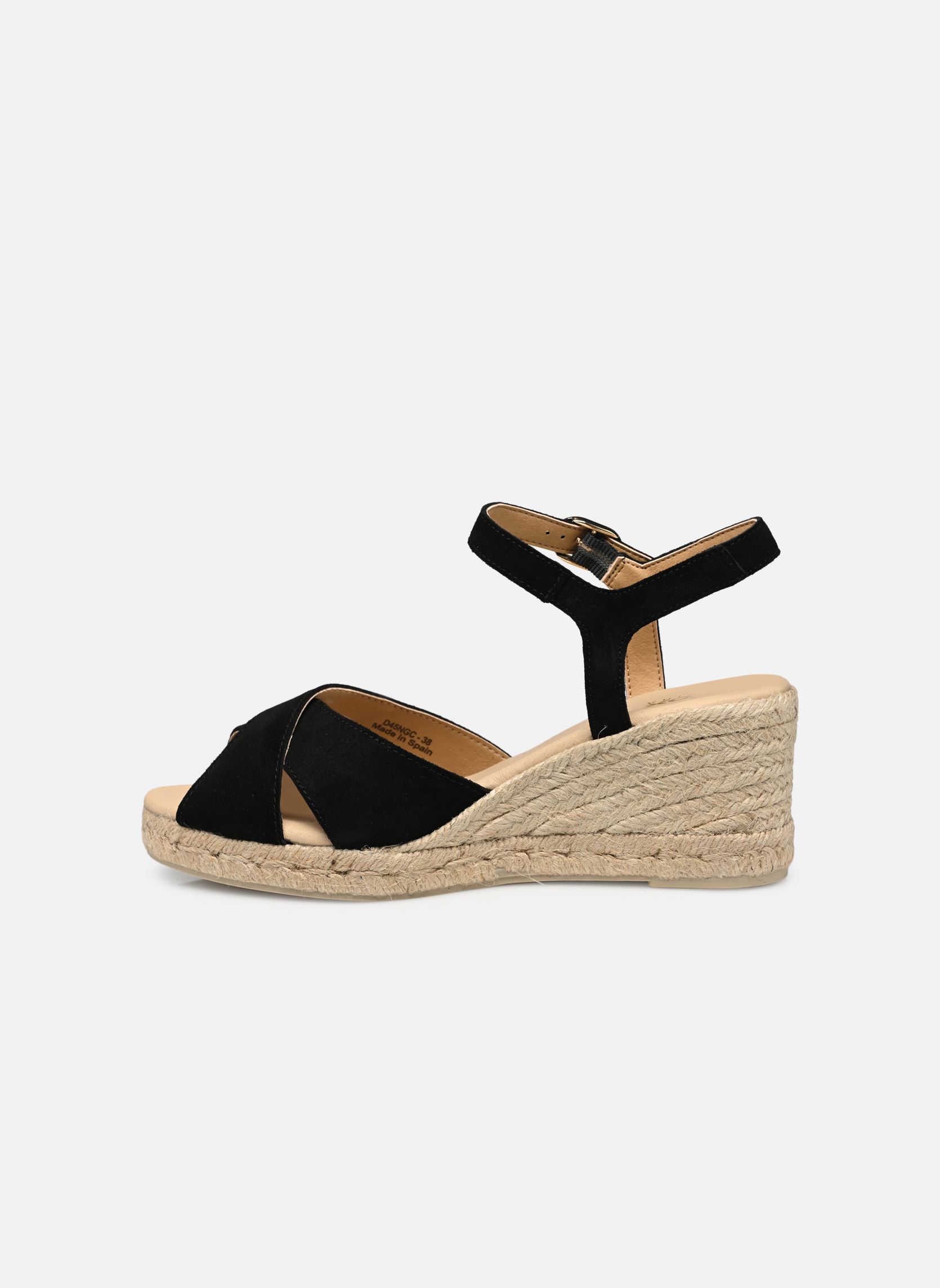 Espadrillas con zeppa e plateau D GELSA LOW C donna nero Geox Espadrillas con zeppa e plateau D GELSA LOW C donna nero Noir