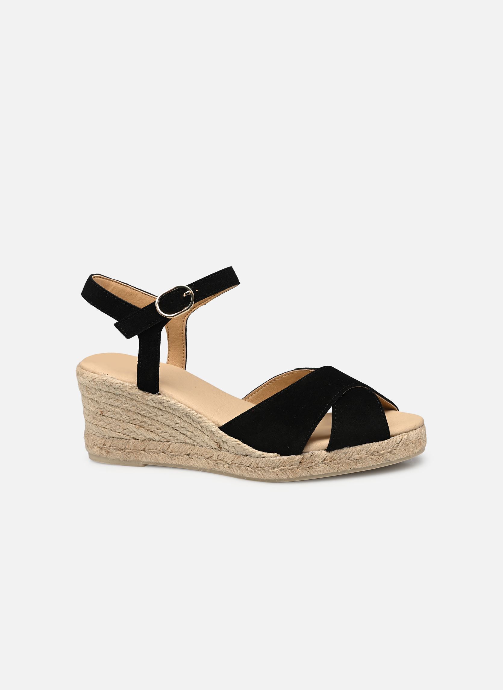 Espadrillas con zeppa e plateau D GELSA LOW C donna nero Geox Espadrillas con zeppa e plateau D GELSA LOW C donna nero Noir