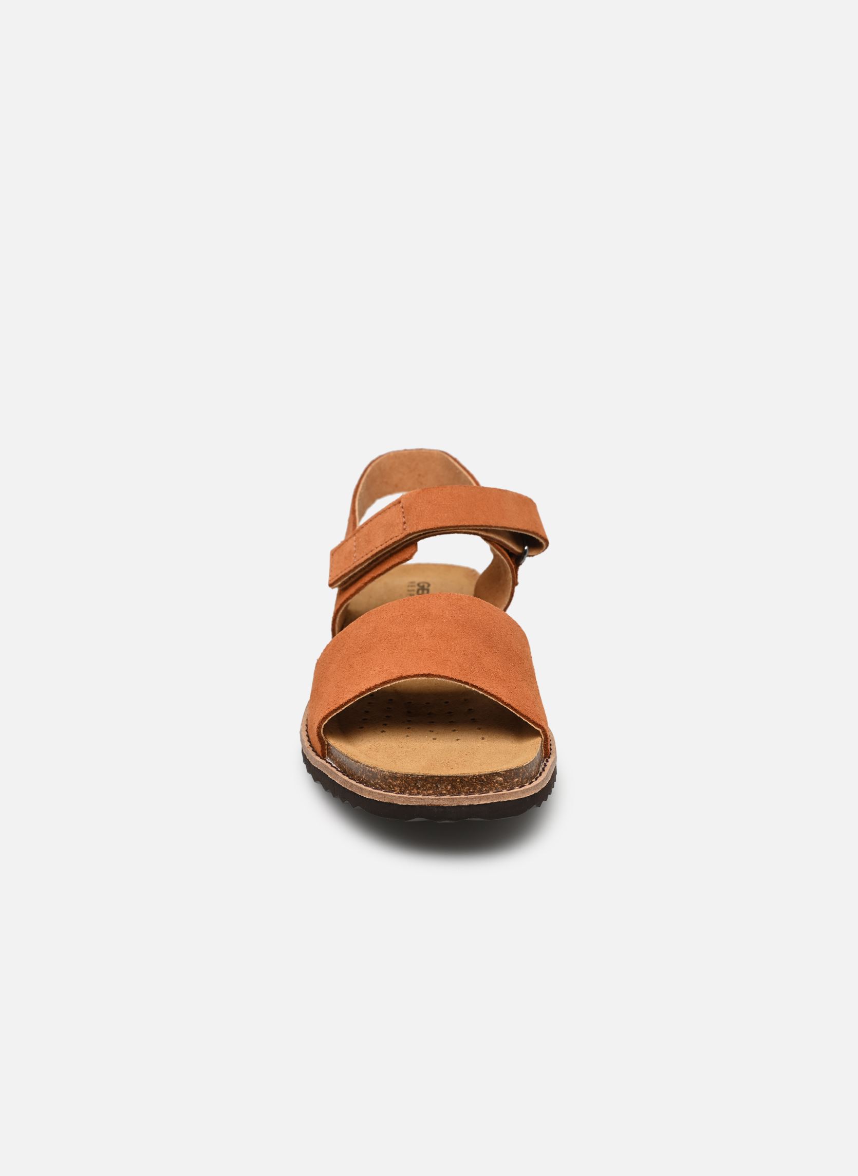 Platte sandalen D LEUCA C dames bruin Geox Platte sandalen D LEUCA C dames bruin Cognac