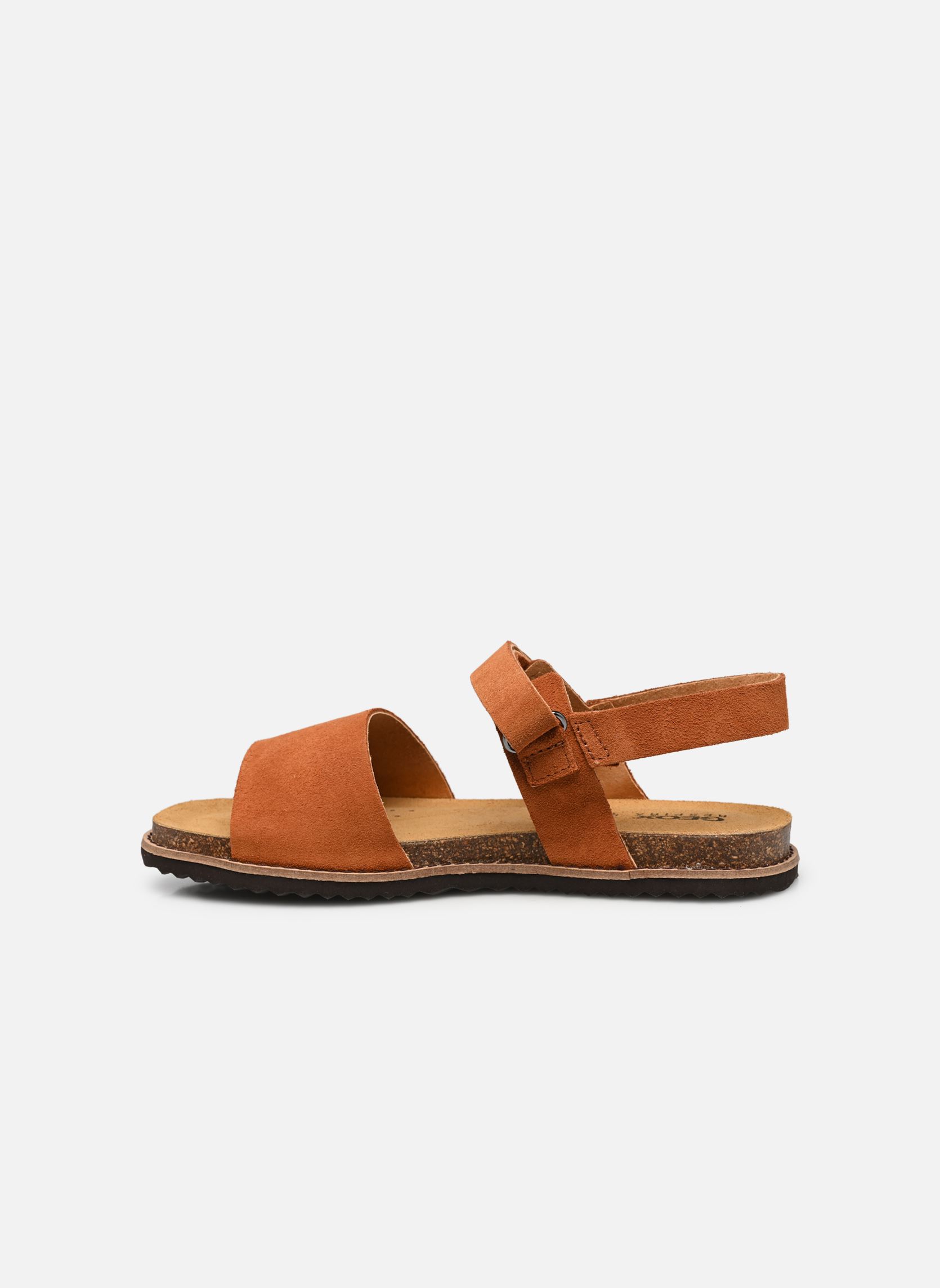 Platte sandalen D LEUCA C dames bruin Geox Platte sandalen D LEUCA C dames bruin Cognac