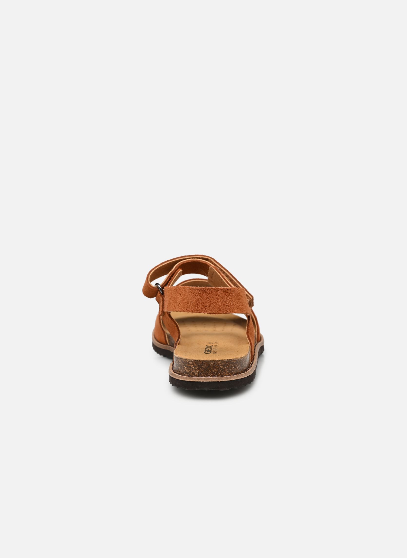 Platte sandalen D LEUCA C dames bruin Geox Platte sandalen D LEUCA C dames bruin Cognac