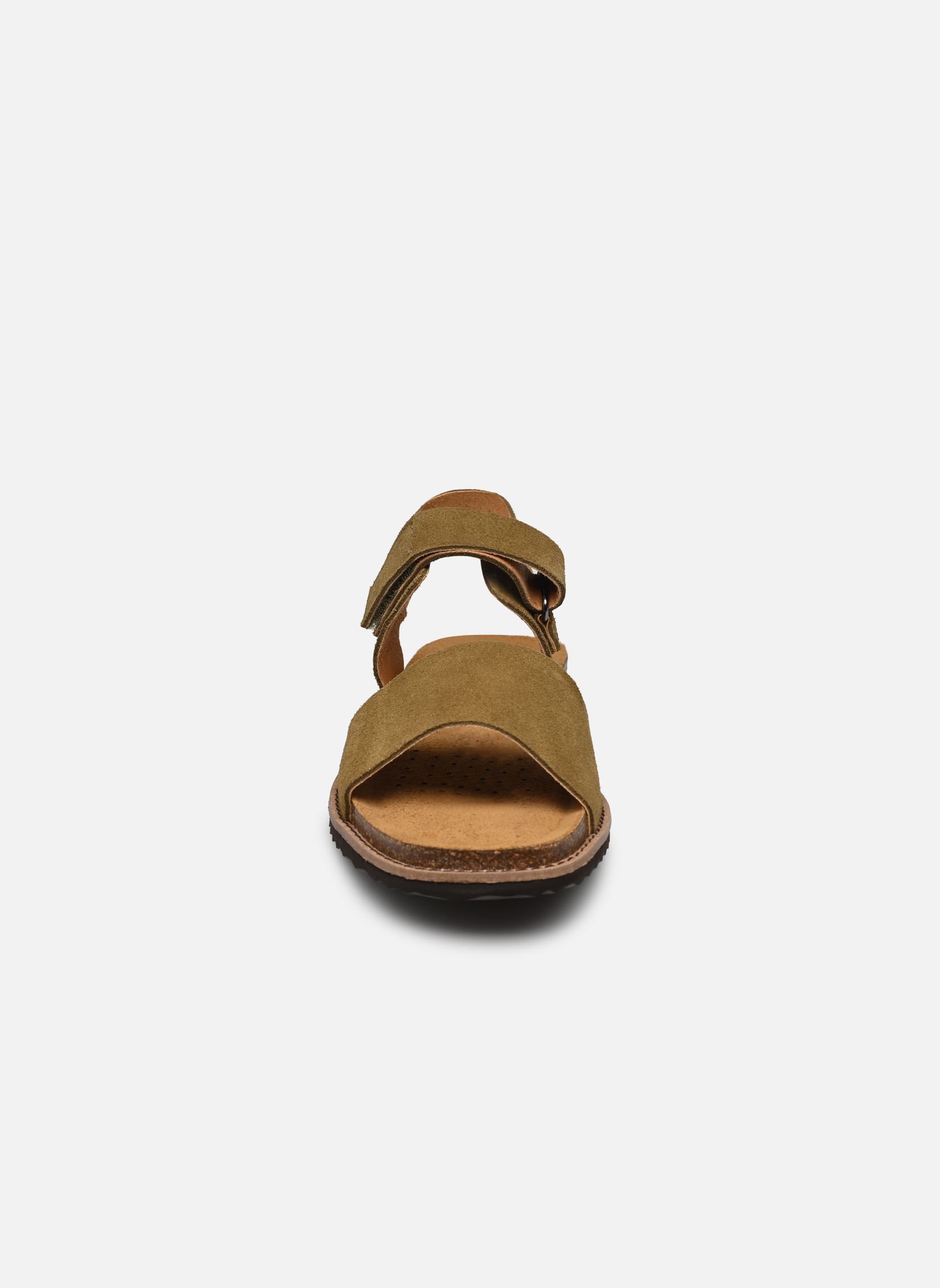 Sandali piatti D LEUCA C donna verde Geox Sandali piatti D LEUCA C donna verde Sauge
