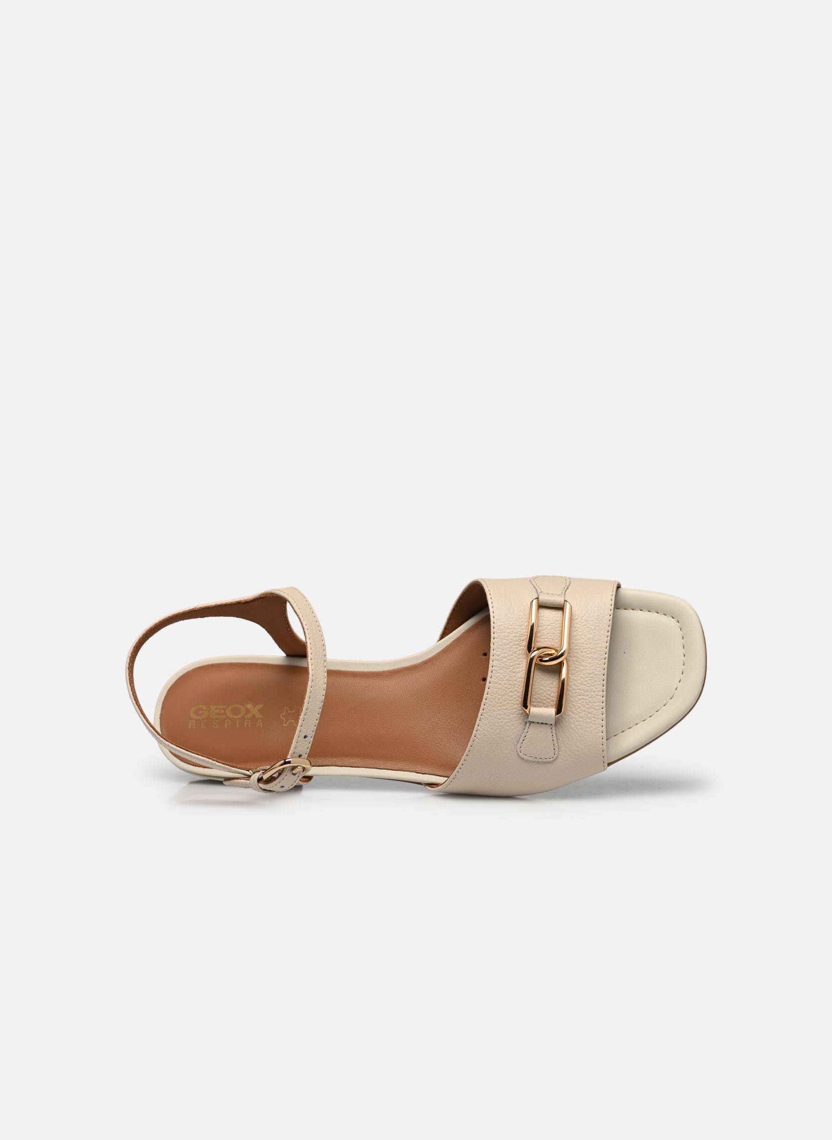 Sandales plates D NEW ERAKLIA 15 B femme beige Geox Sandales plates D NEW ERAKLIA 15 B femme beige Lt Sand