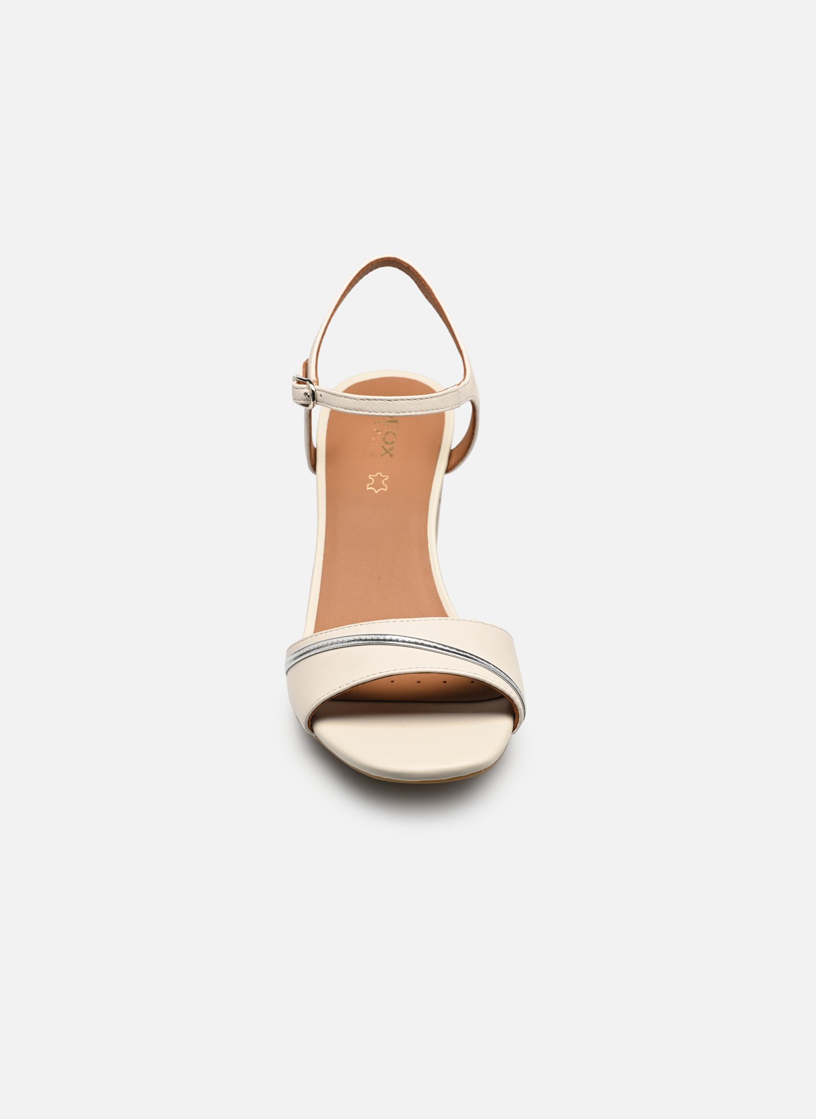 Sandales compensées et plateformes D NEW ERAKLIA 80 F femme blanc Geox Sandales compensées et plateformes D NEW ERAKLIA 80 F femme blanc Lt Sand
