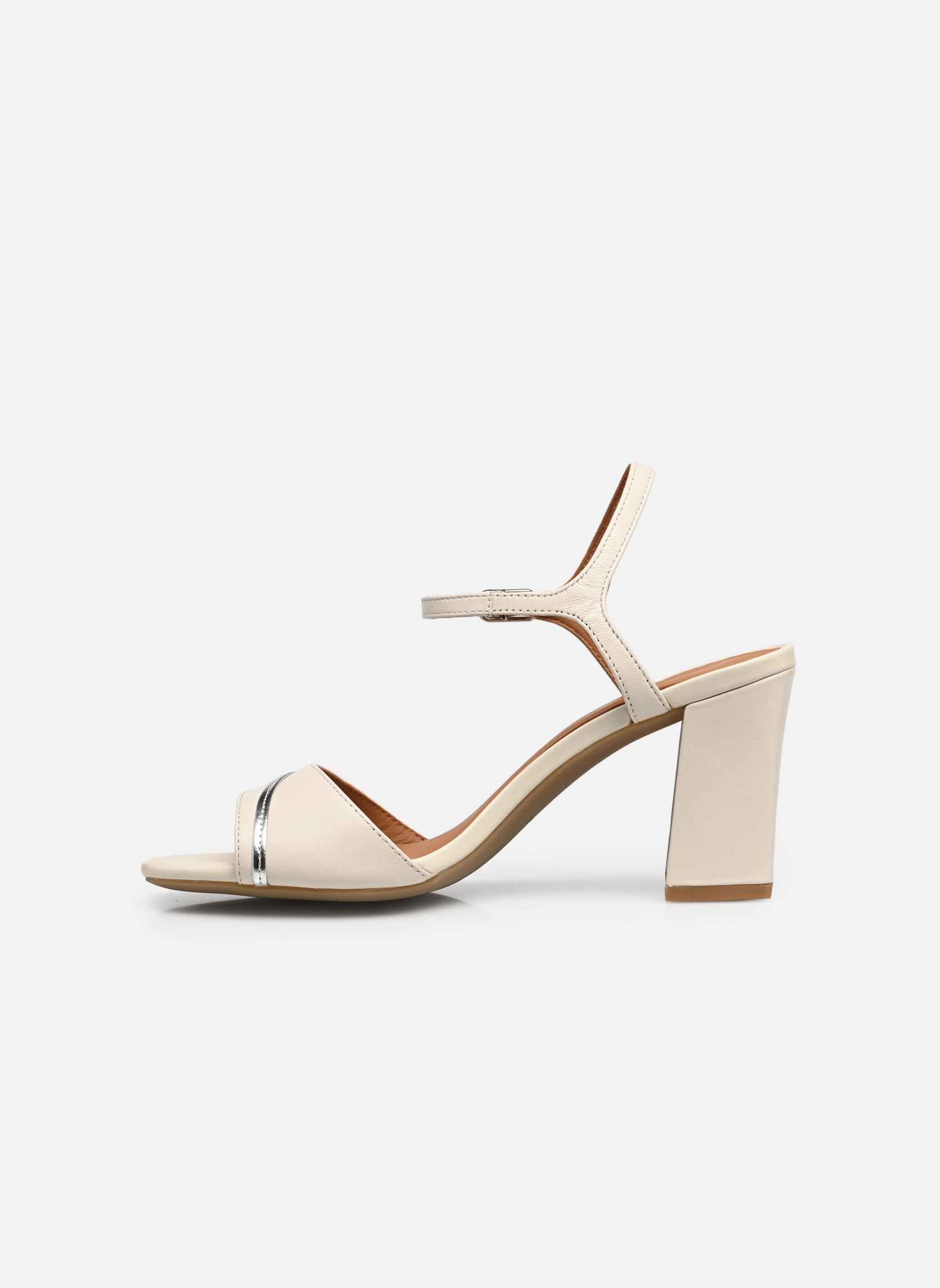 Sandales compensées et plateformes D NEW ERAKLIA 80 F femme blanc Geox Sandales compensées et plateformes D NEW ERAKLIA 80 F femme blanc Lt Sand