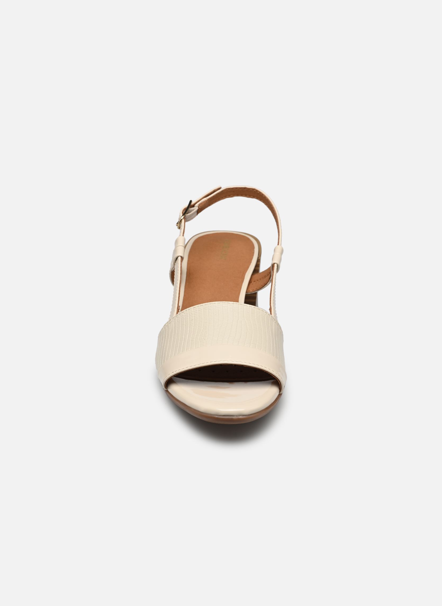 Sandali con zeppa e plateau D NEW MARYKARMEN A donna bianco Geox Sandali con zeppa e plateau D NEW MARYKARMEN A donna bianco Lt Sand