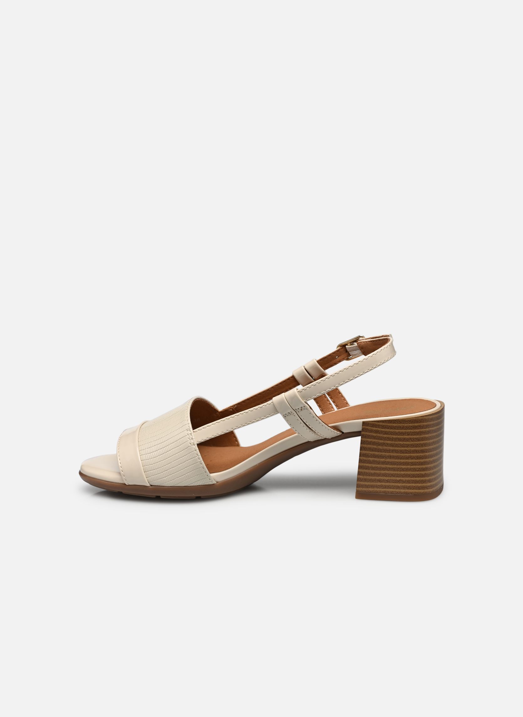 Sandali con zeppa e plateau D NEW MARYKARMEN A donna bianco Geox Sandali con zeppa e plateau D NEW MARYKARMEN A donna bianco Lt Sand