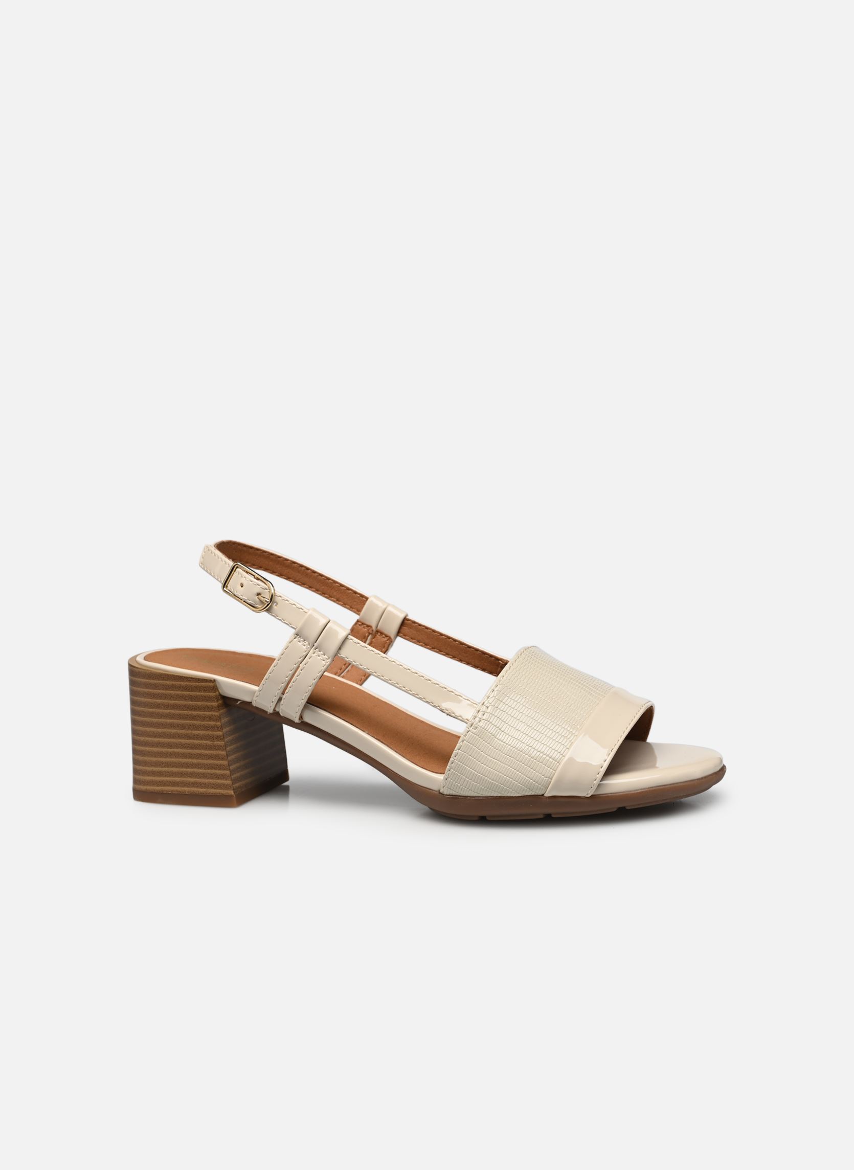 Sandali con zeppa e plateau D NEW MARYKARMEN A donna bianco Geox Sandali con zeppa e plateau D NEW MARYKARMEN A donna bianco Lt Sand