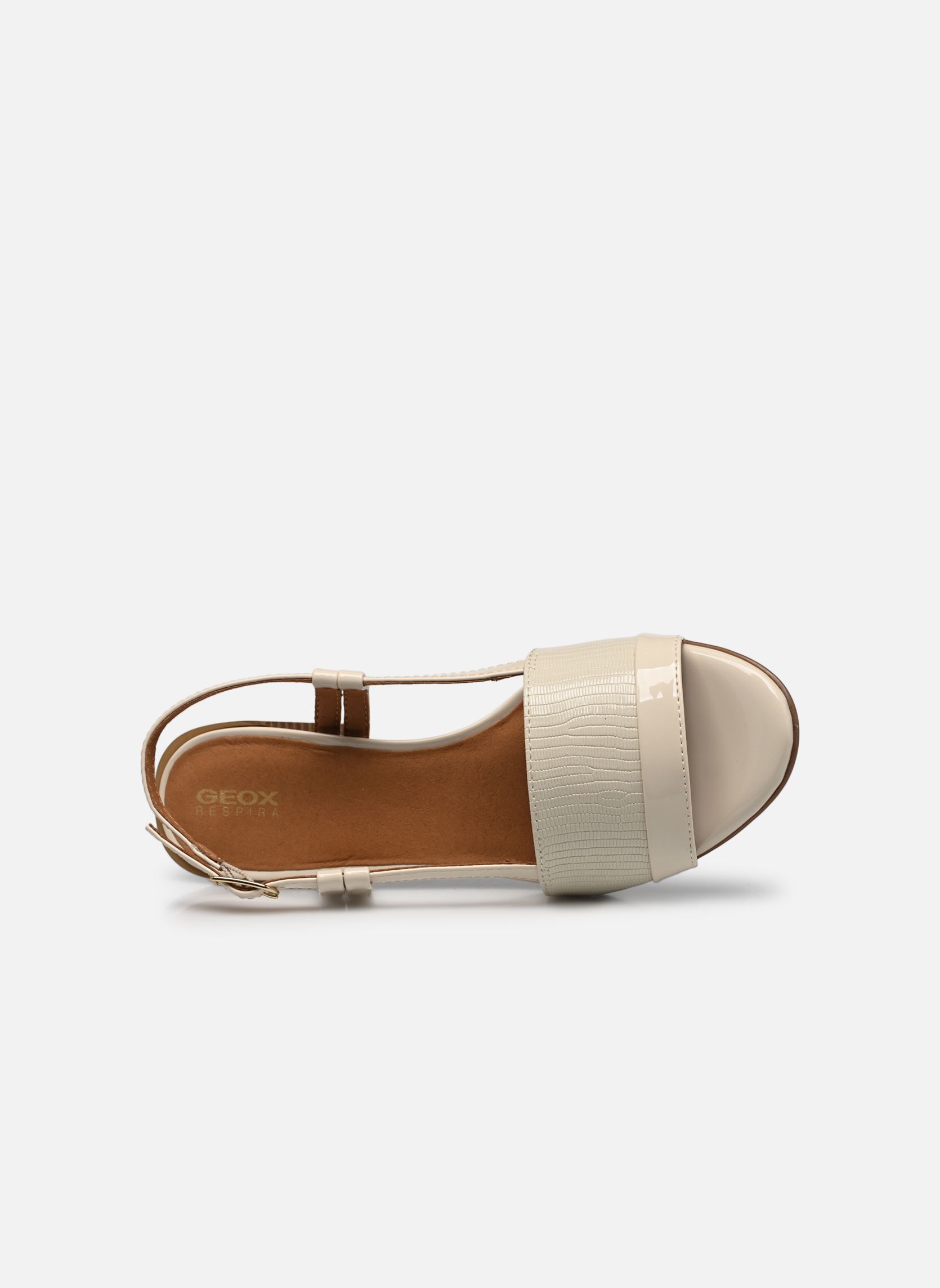 Sandali con zeppa e plateau D NEW MARYKARMEN A donna bianco Geox Sandali con zeppa e plateau D NEW MARYKARMEN A donna bianco Lt Sand