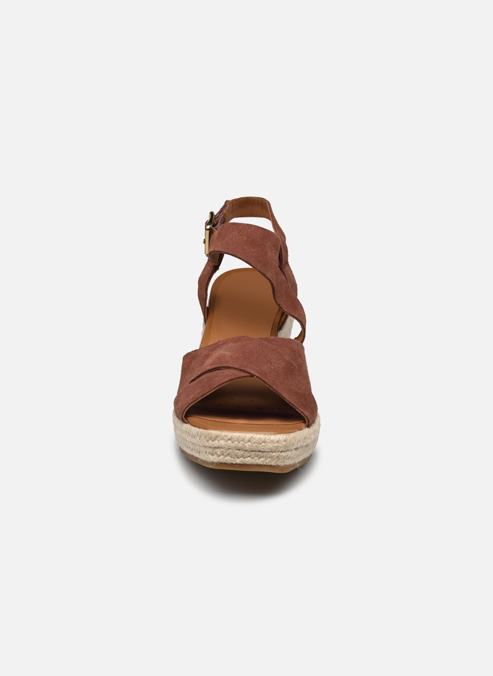 Espadrillas con zeppa e plateau D PANAREA D D4 donna marrone Geox Espadrillas con zeppa e plateau D PANAREA D D4 donna marrone Cognac foncé