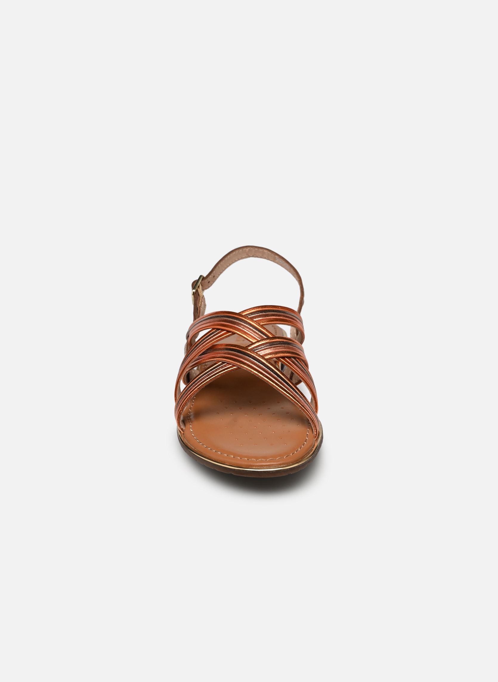 Flache Sandalen D SOZY PLUS G damen orange Geox Flache Sandalen D SOZY PLUS G damen orange LT BRONZE/ORANGE