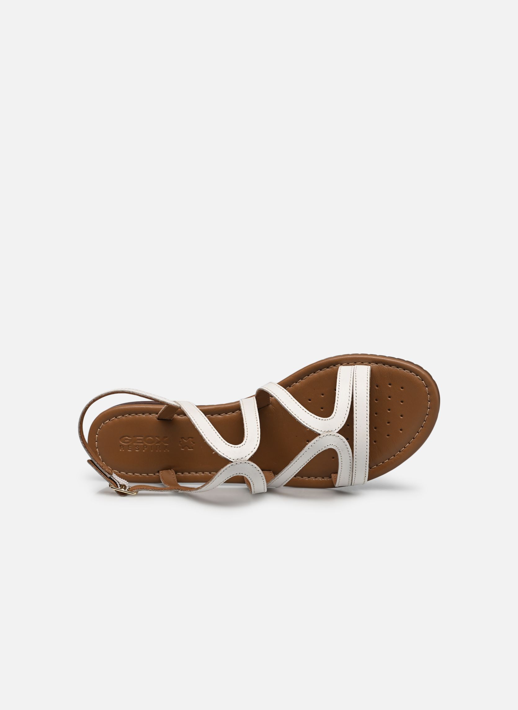 Sandali piatti D SOZY S Y donna bianco Geox Sandali piatti D SOZY S Y donna bianco Blanc
