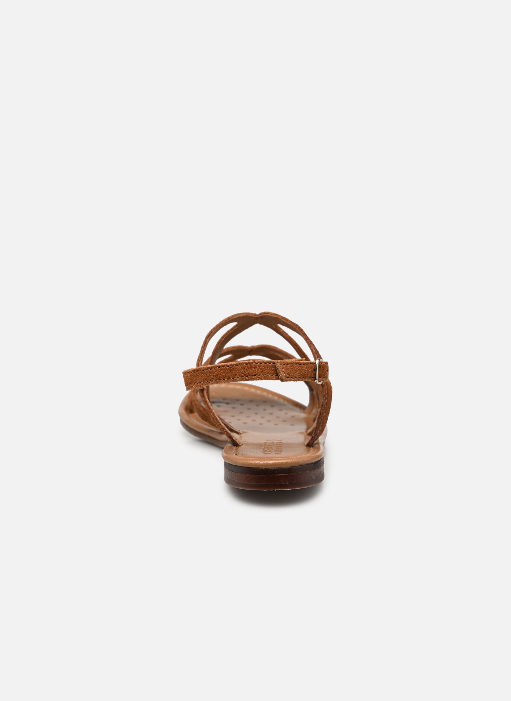 Flache Sandalen D SOZY S Y damen braun Geox Flache Sandalen D SOZY S Y damen braun Cognac