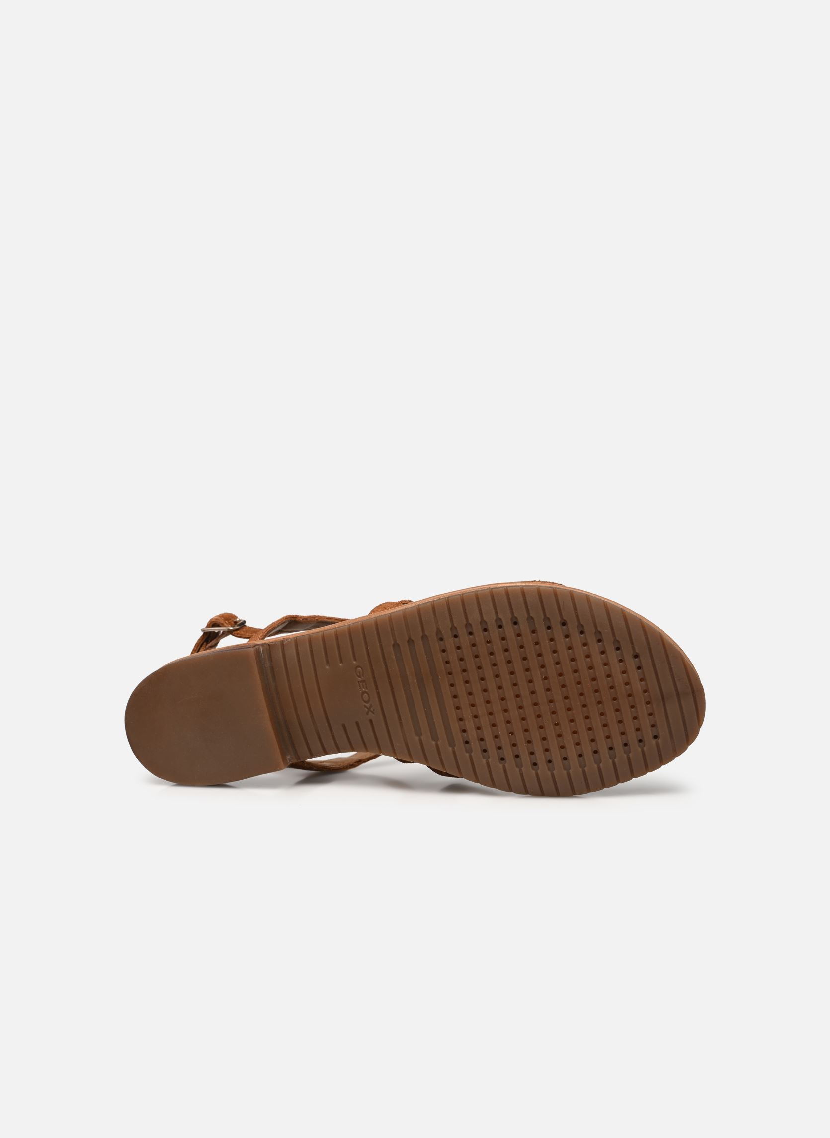 Flache Sandalen D SOZY S Y damen braun Geox Flache Sandalen D SOZY S Y damen braun Cognac