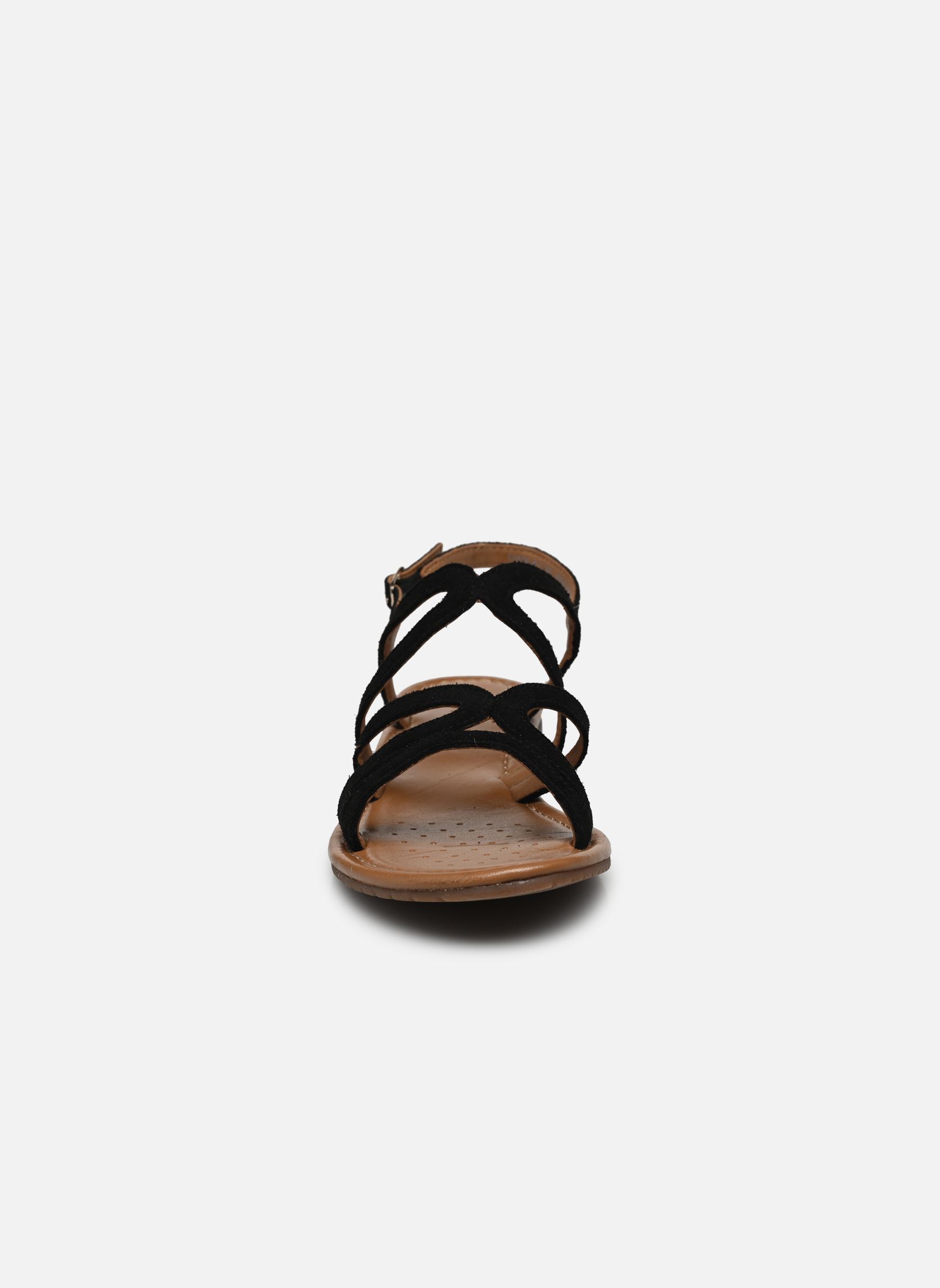 Flache Sandalen D SOZY S Y damen schwarz Geox Flache Sandalen D SOZY S Y damen schwarz Noir
