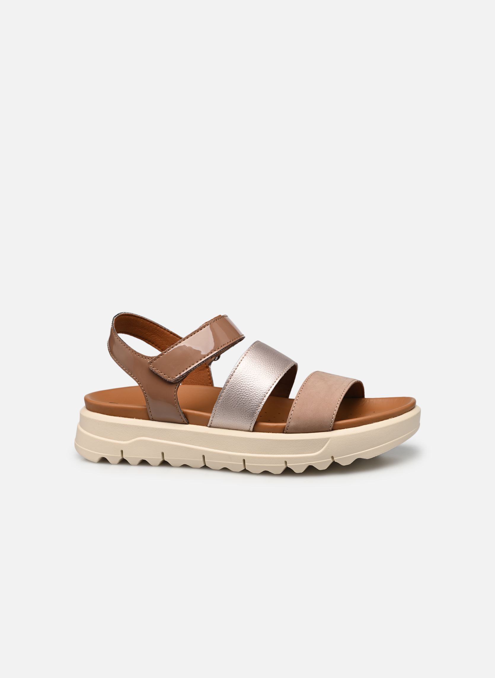Keil- und Plateausandalen D XAND 2.1S B damen beige Geox Keil- und Plateausandalen D XAND 2.1S B damen beige Nude