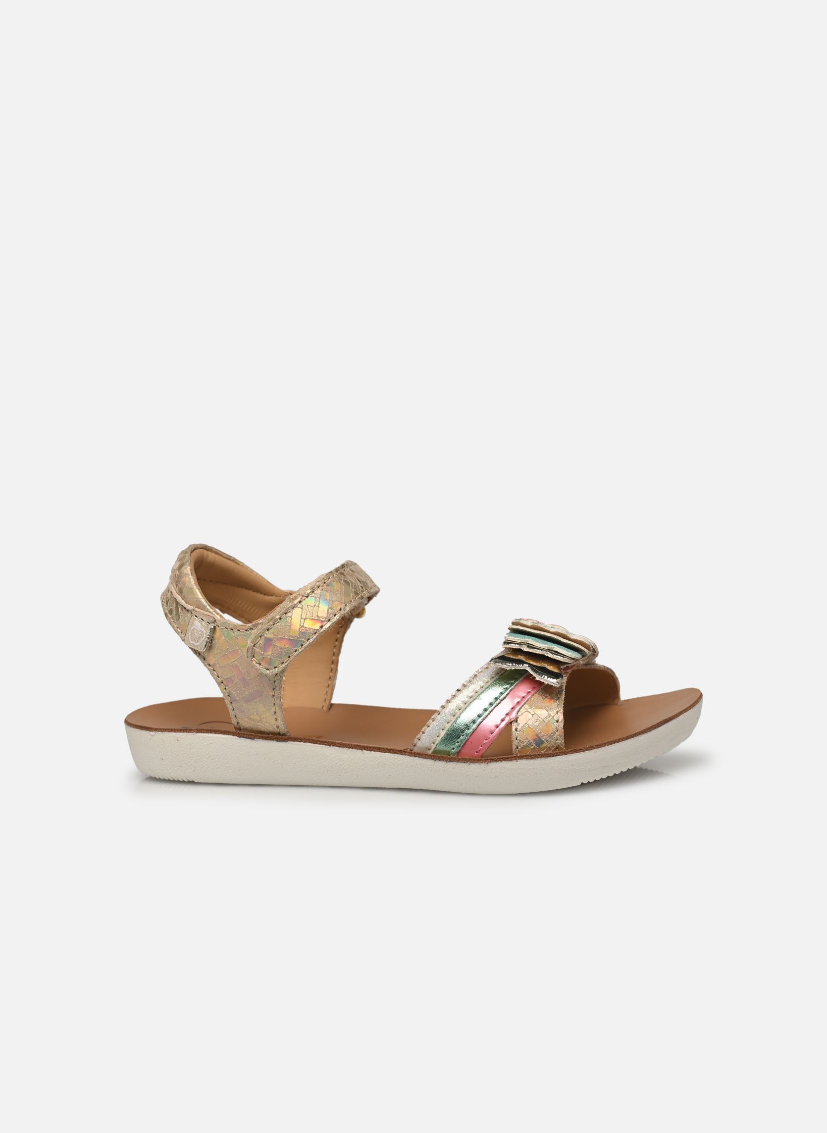 Sandales Goa Bubulle fille or et bronze Shoo Pom Sandales Goa Bubulle fille or et bronze PLATINE