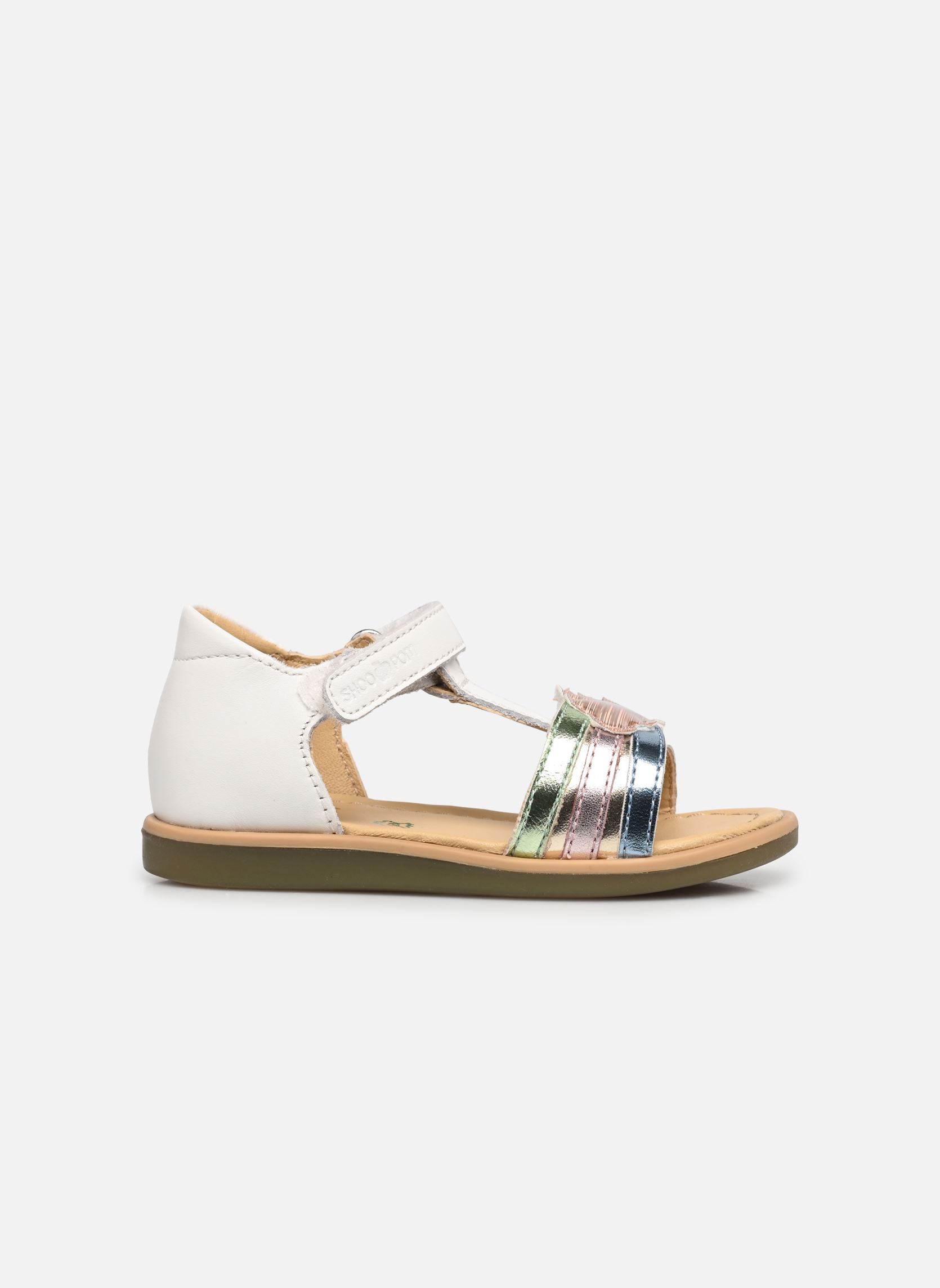 Sandalen Tity Multi meisjes wit Shoo Pom Sandalen Tity Multi meisjes wit WHITE-COPPER - BLUSH