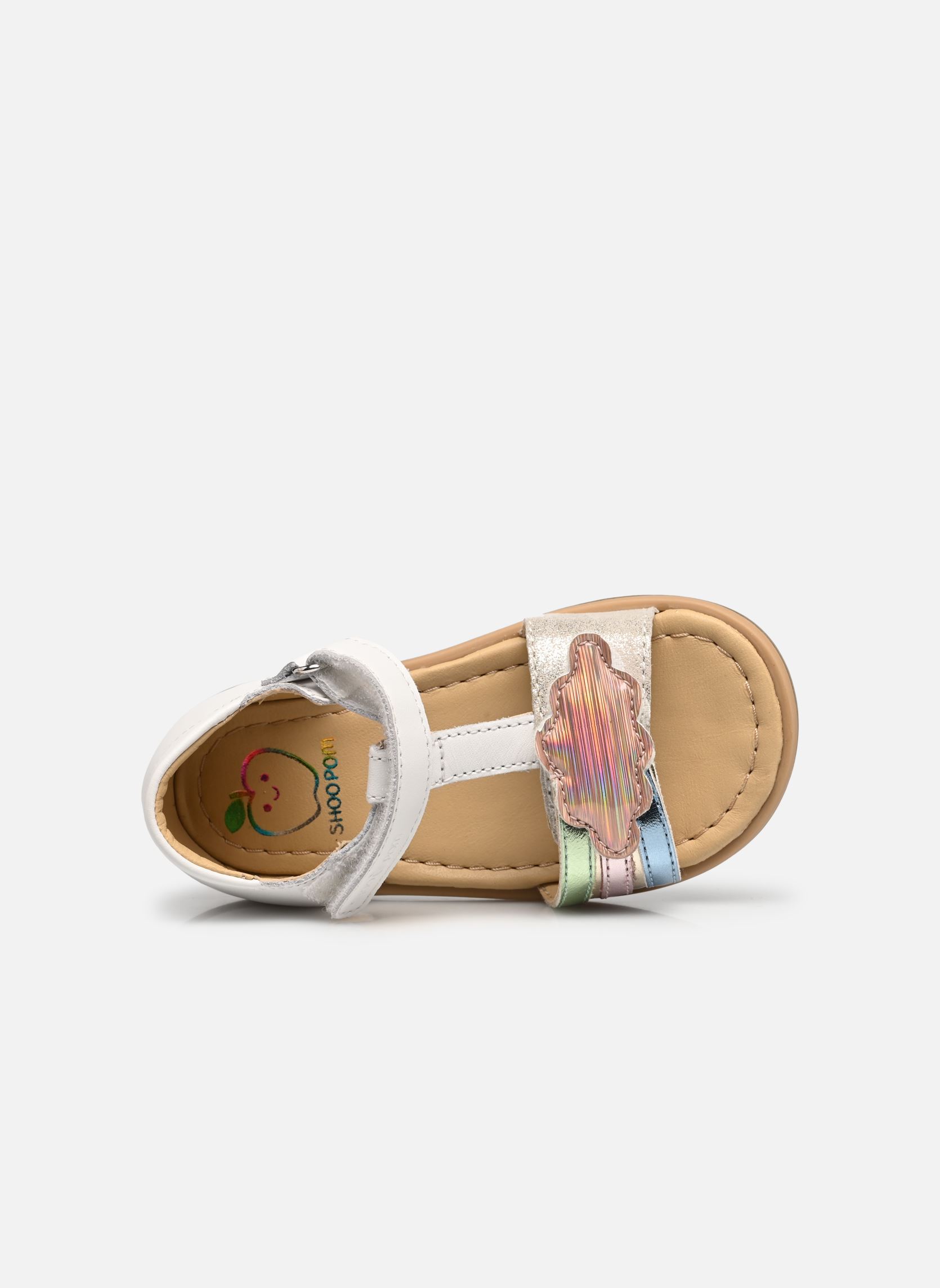 Sandalen Tity Multi meisjes wit Shoo Pom Sandalen Tity Multi meisjes wit WHITE-COPPER - BLUSH