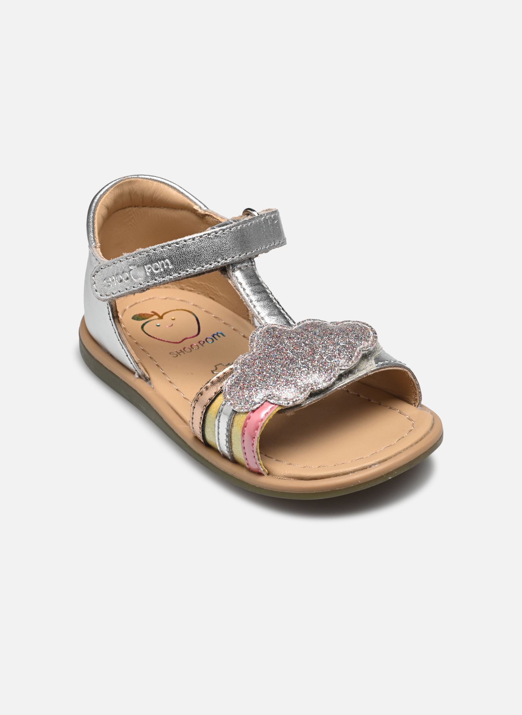 Sandales Tity Multi fille argent Shoo Pom Sandales Tity Multi fille argent SILVER