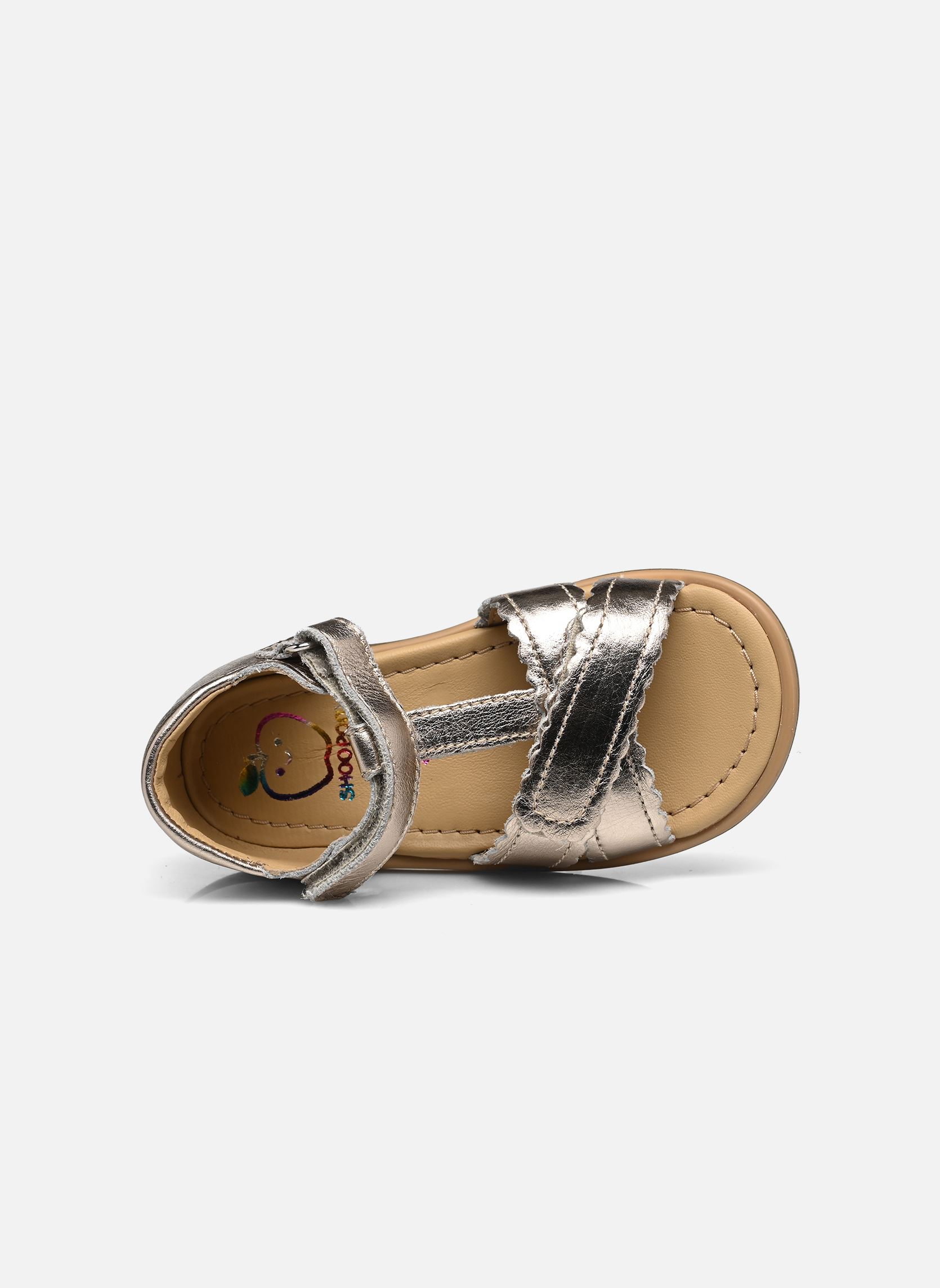 Sandalen Tity Cross meisjes goud en brons Shoo Pom Sandalen Tity Cross meisjes goud en brons LIGHT BRONZE