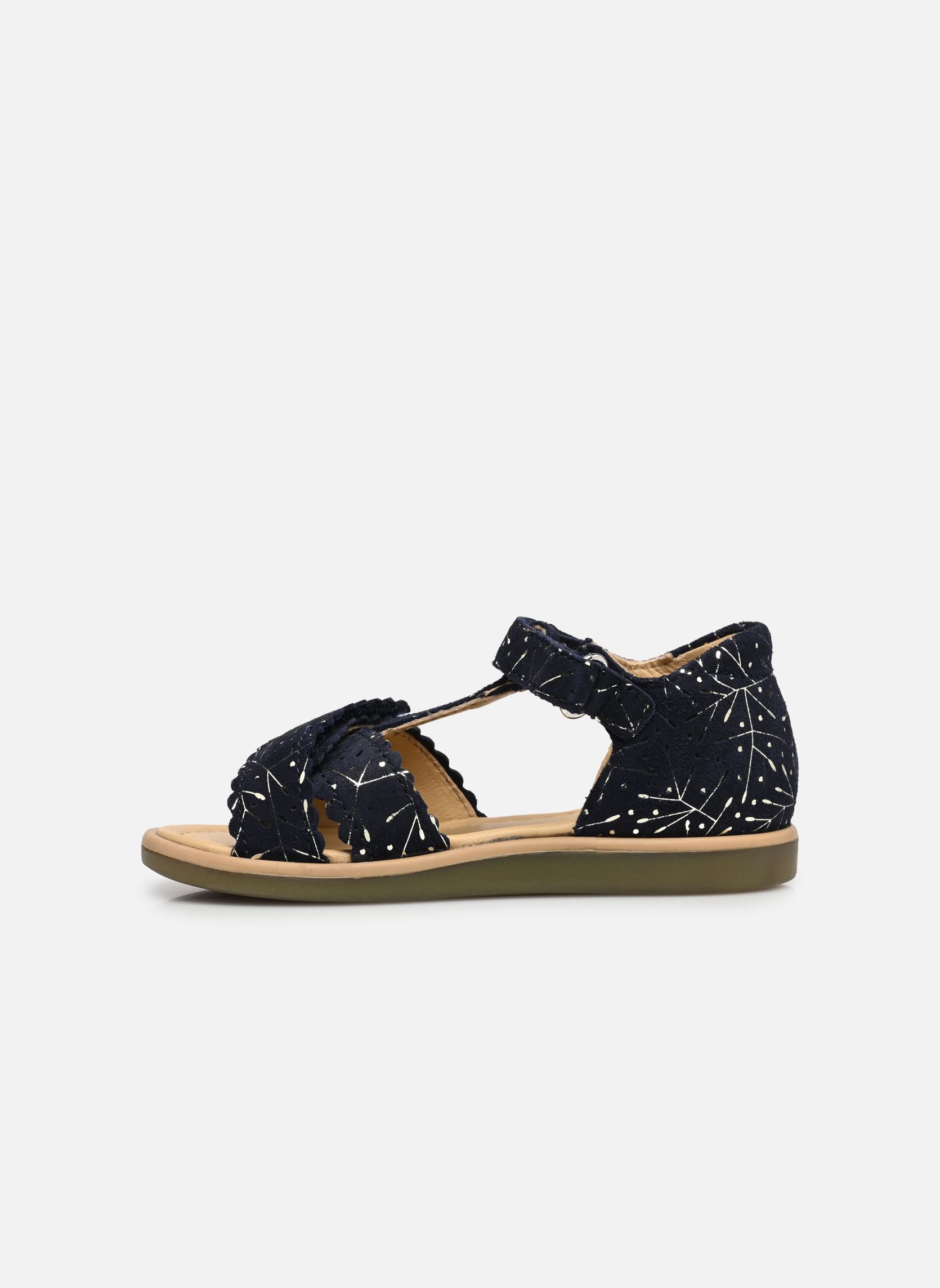Sandales Tity Cross fille bleu Shoo Pom Sandales Tity Cross fille bleu NAVY-PLATINE