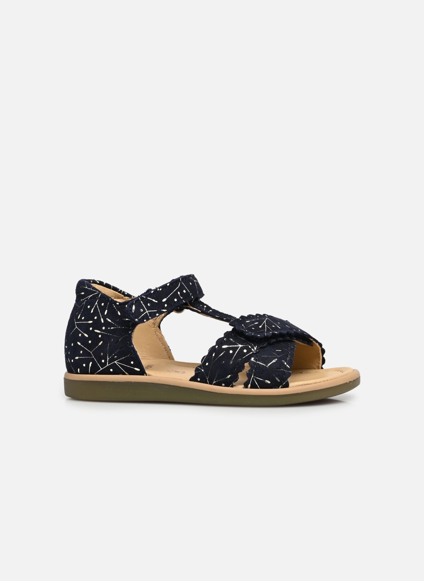 Sandales Tity Cross fille bleu Shoo Pom Sandales Tity Cross fille bleu NAVY-PLATINE
