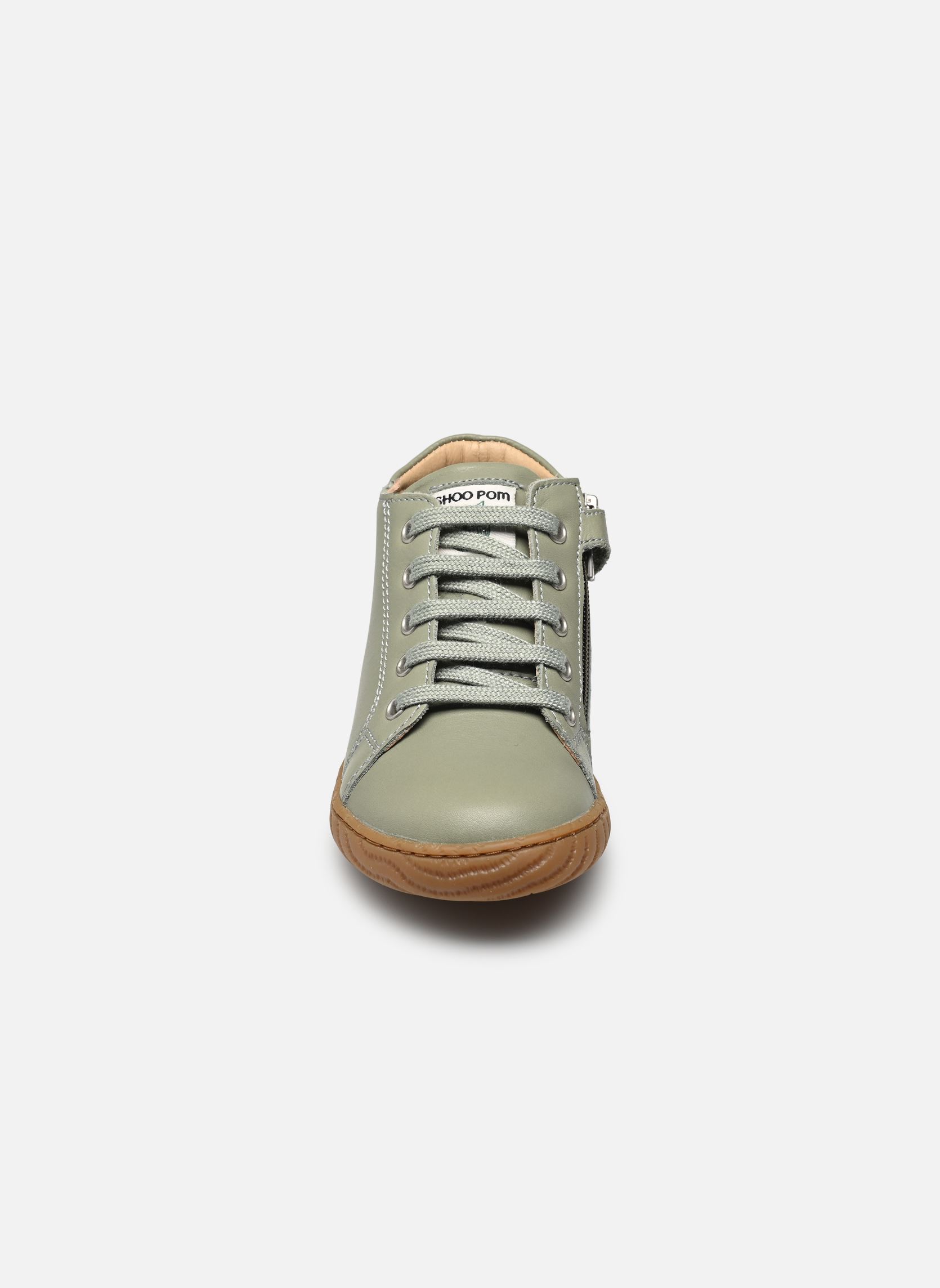 Bottines Wood Zip Base garçon vert Shoo Pom Bottines Wood Zip Base garçon vert AGAVE