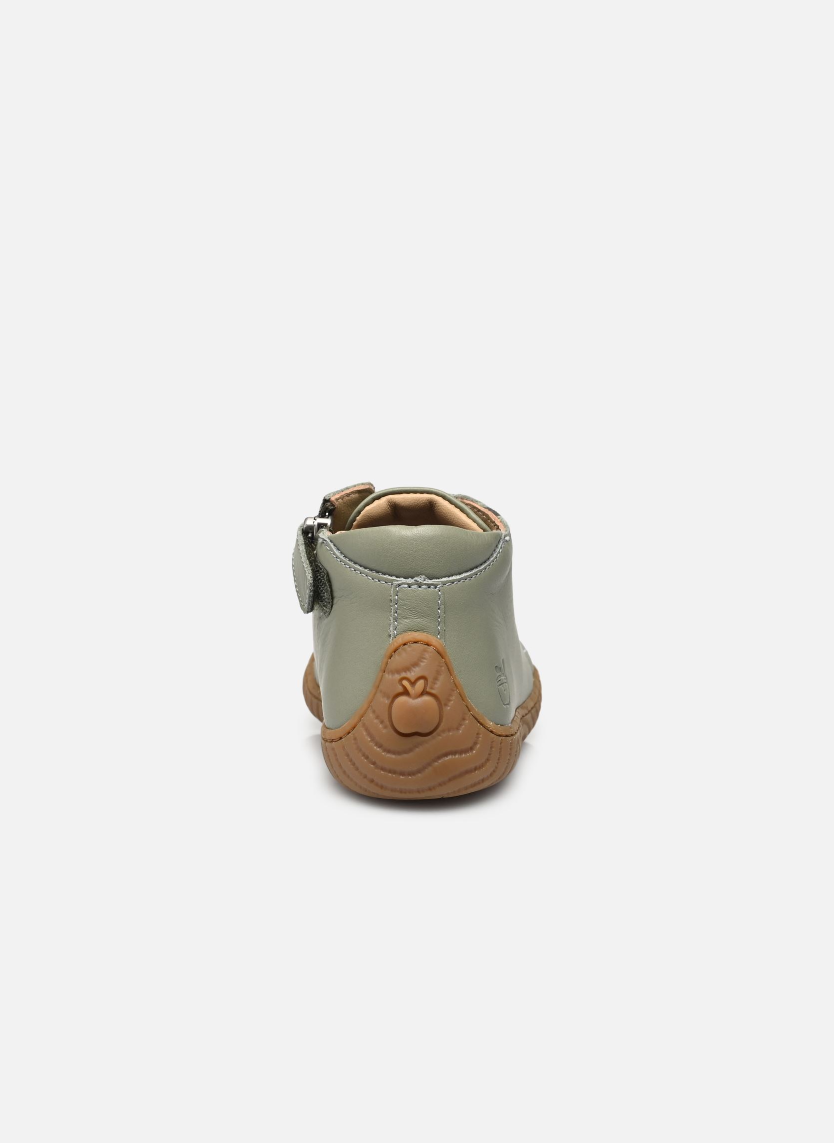 Bottines Wood Zip Base garçon vert Shoo Pom Bottines Wood Zip Base garçon vert AGAVE