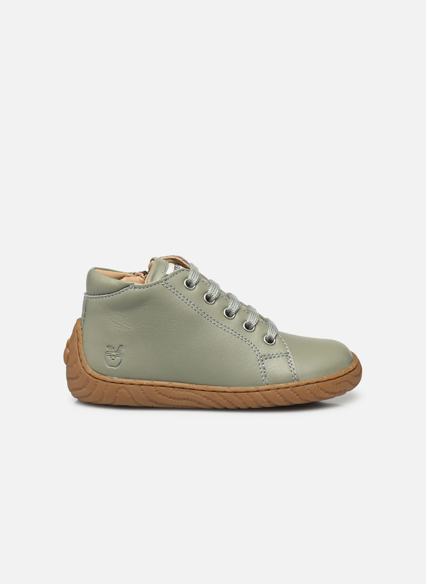 Bottines Wood Zip Base garçon vert Shoo Pom Bottines Wood Zip Base garçon vert AGAVE
