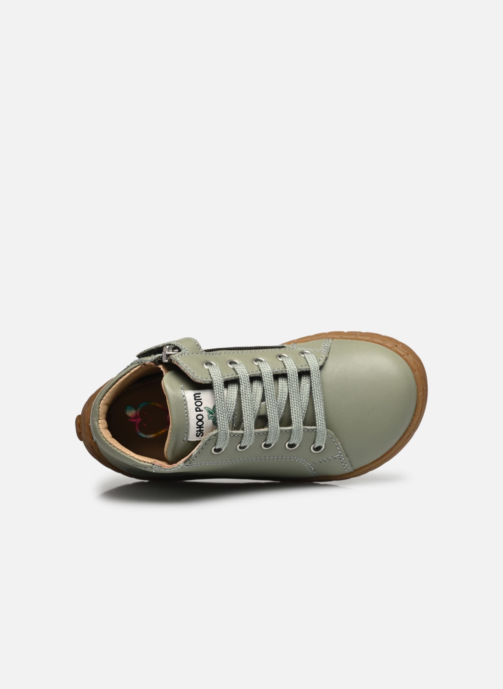 Bottines Wood Zip Base garçon vert Shoo Pom Bottines Wood Zip Base garçon vert AGAVE