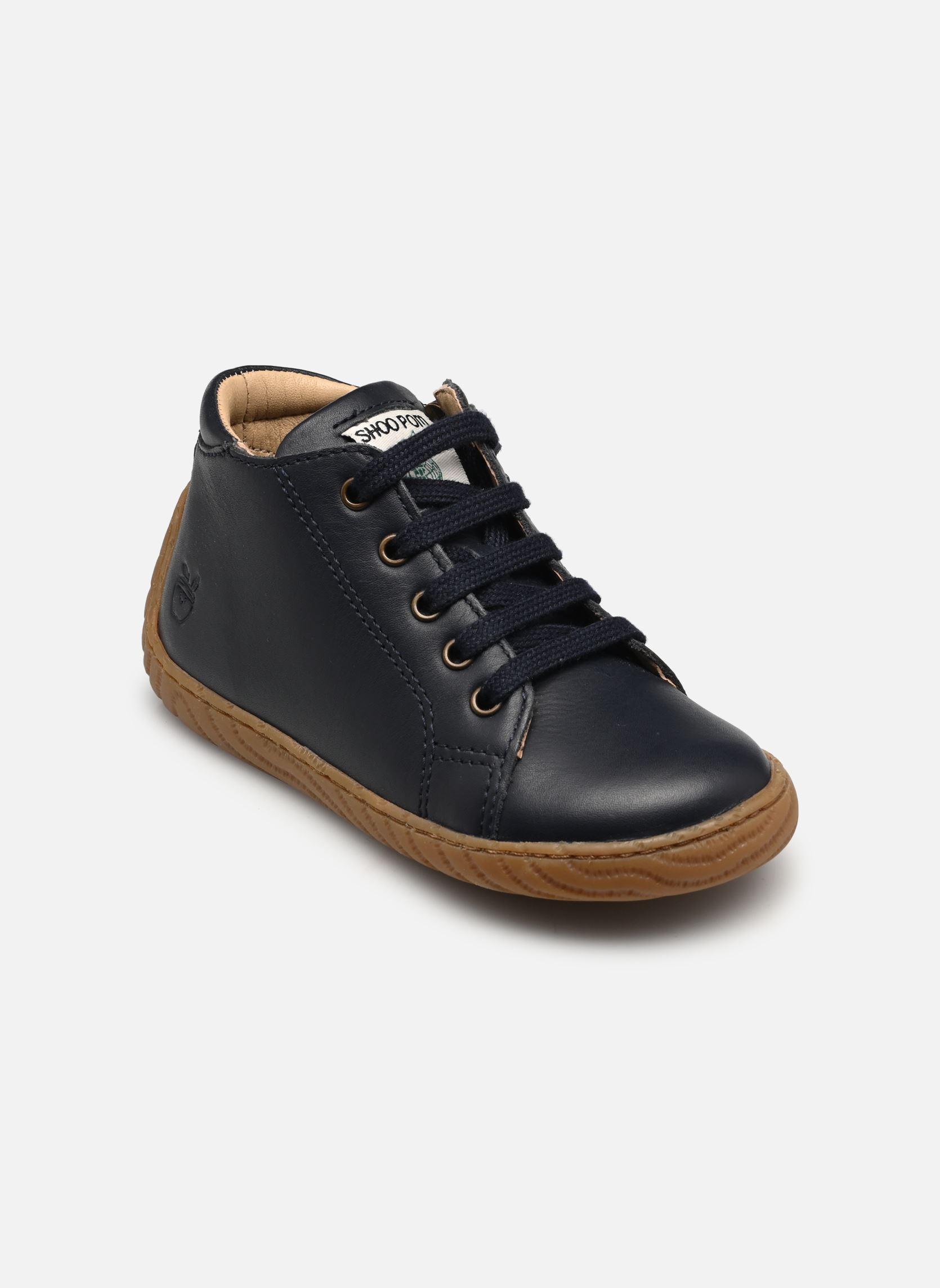 Stiefeletten / Ankle Boots Wood Zip Base jungen blau Shoo Pom Stiefeletten / Ankle Boots Wood Zip Base jungen blau NAVY