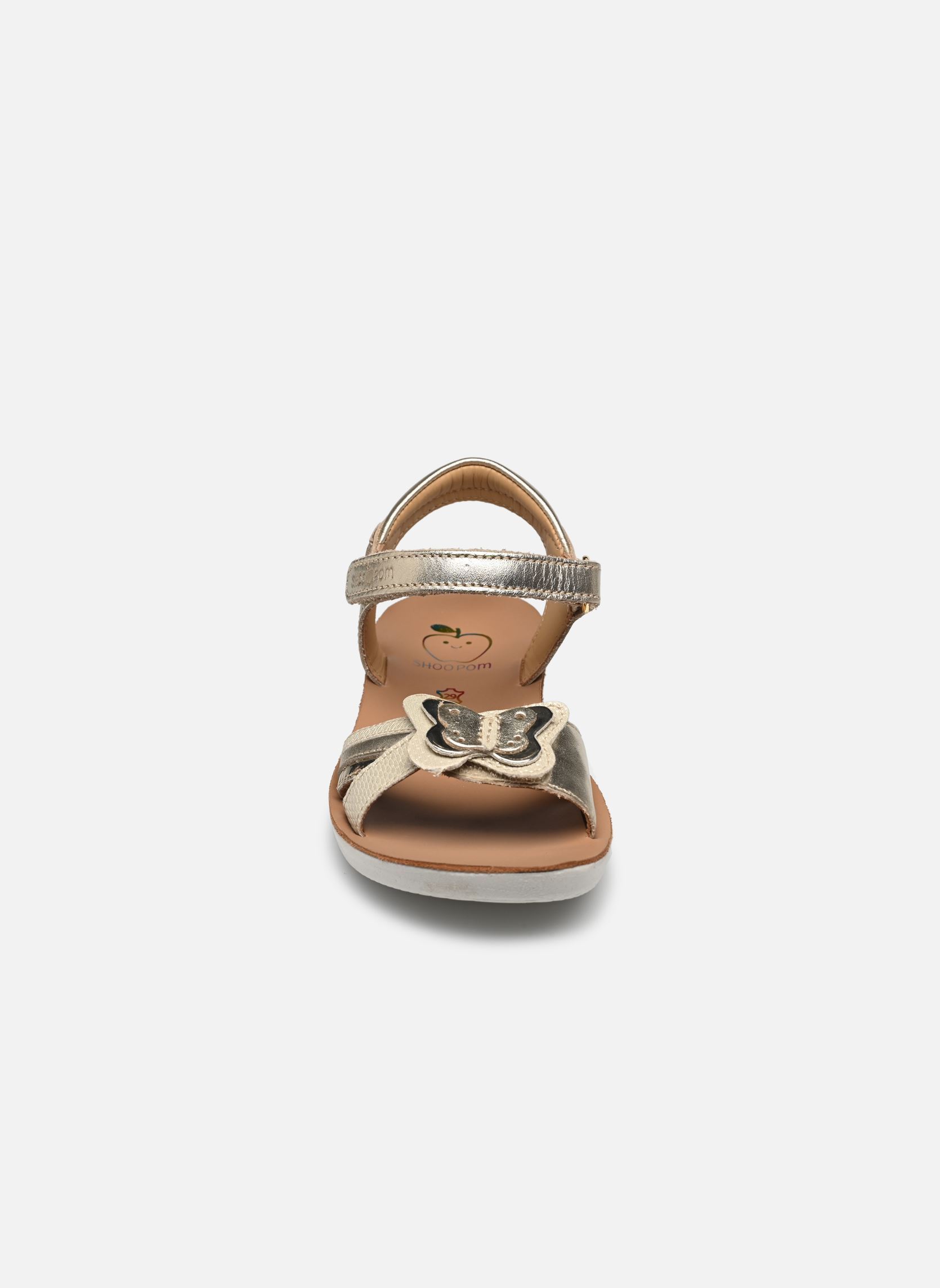 Sandales Goa Fly fille or et bronze Shoo Pom Sandales Goa Fly fille or et bronze PLATINE 2