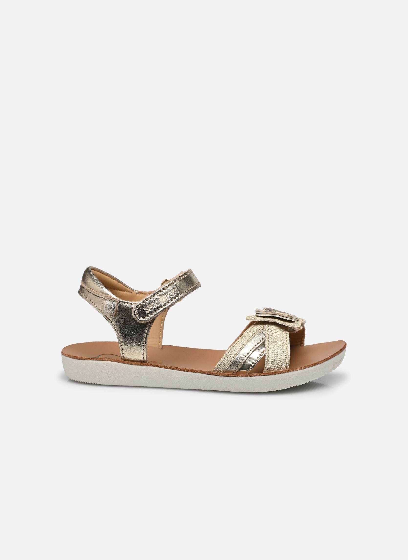 Sandales Goa Fly fille or et bronze Shoo Pom Sandales Goa Fly fille or et bronze PLATINE 2