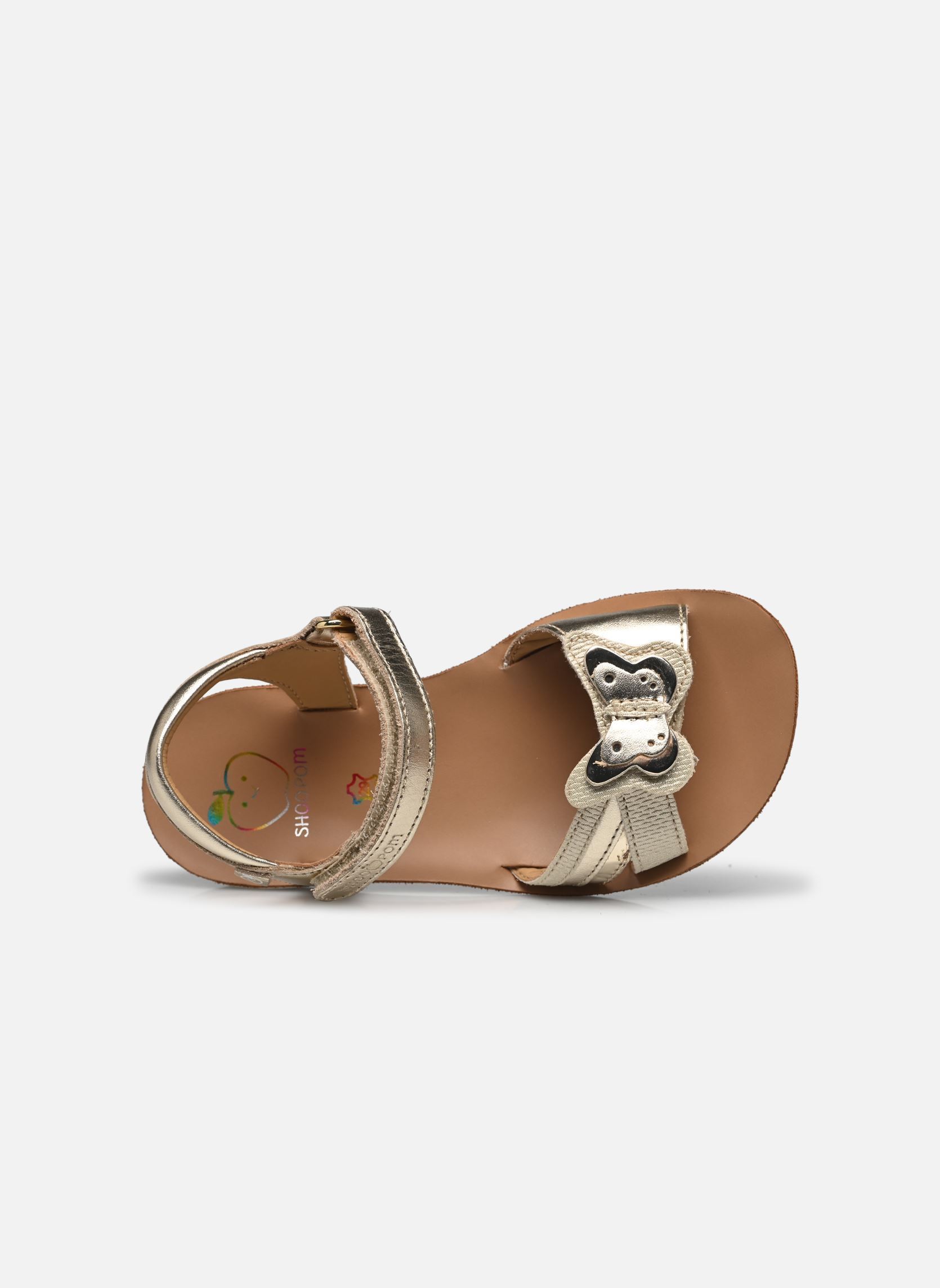 Sandales Goa Fly fille or et bronze Shoo Pom Sandales Goa Fly fille or et bronze PLATINE 2