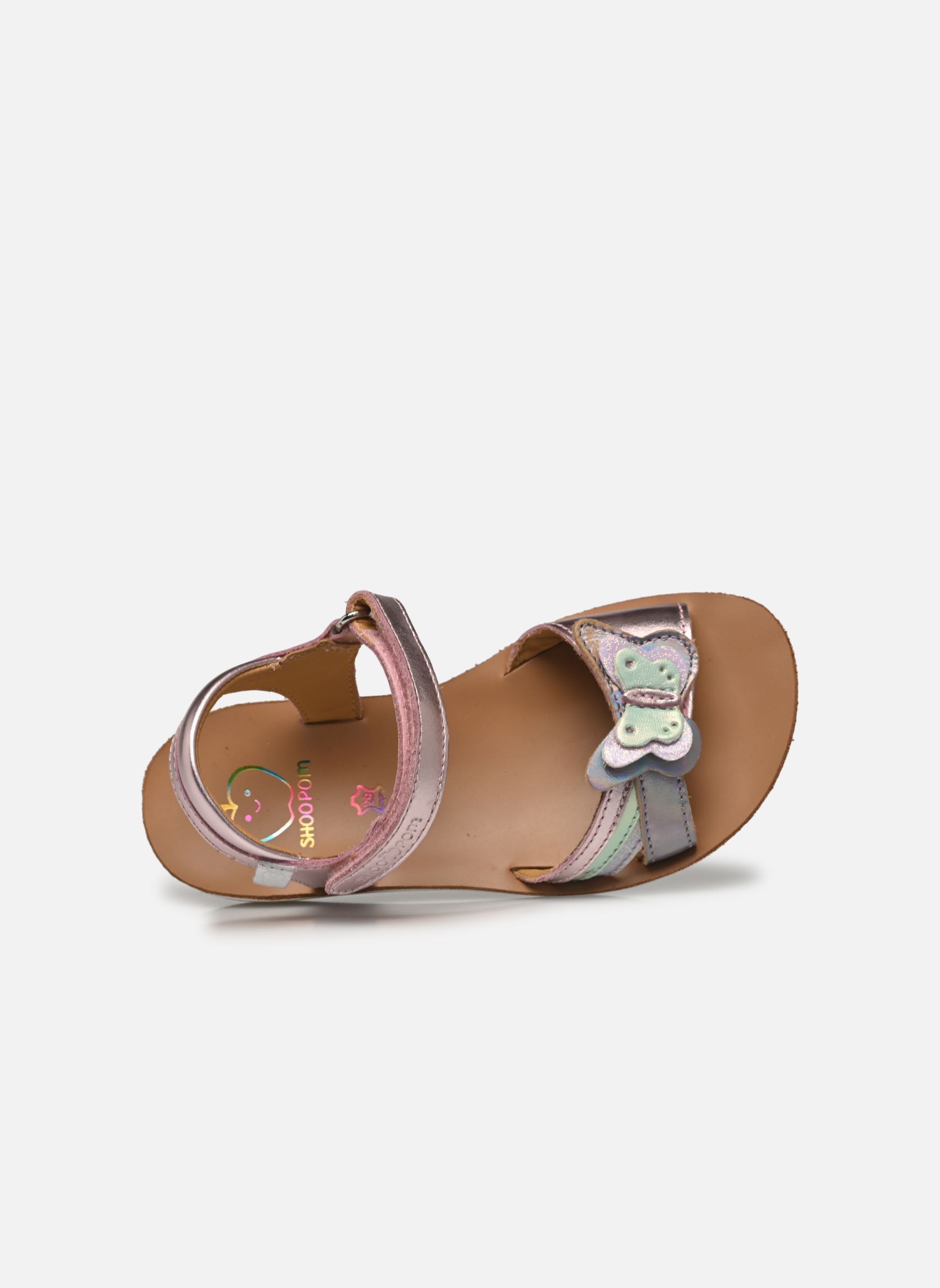 Sandales Goa Fly fille argent Shoo Pom Sandales Goa Fly fille argent CRYSTAL PINK