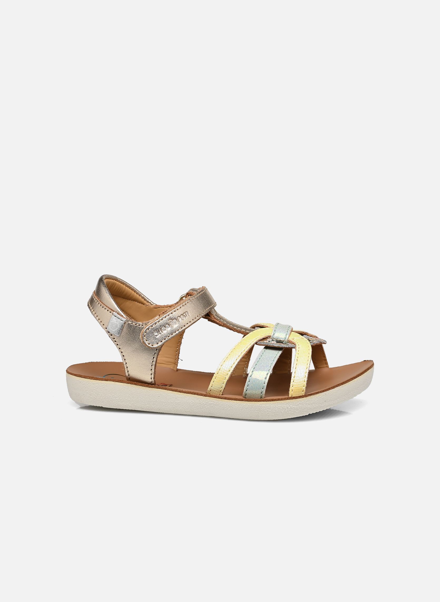 Sandales Goa 4Ever fille or et bronze Shoo Pom Sandales Goa 4Ever fille or et bronze PLATINE-LAVANDER