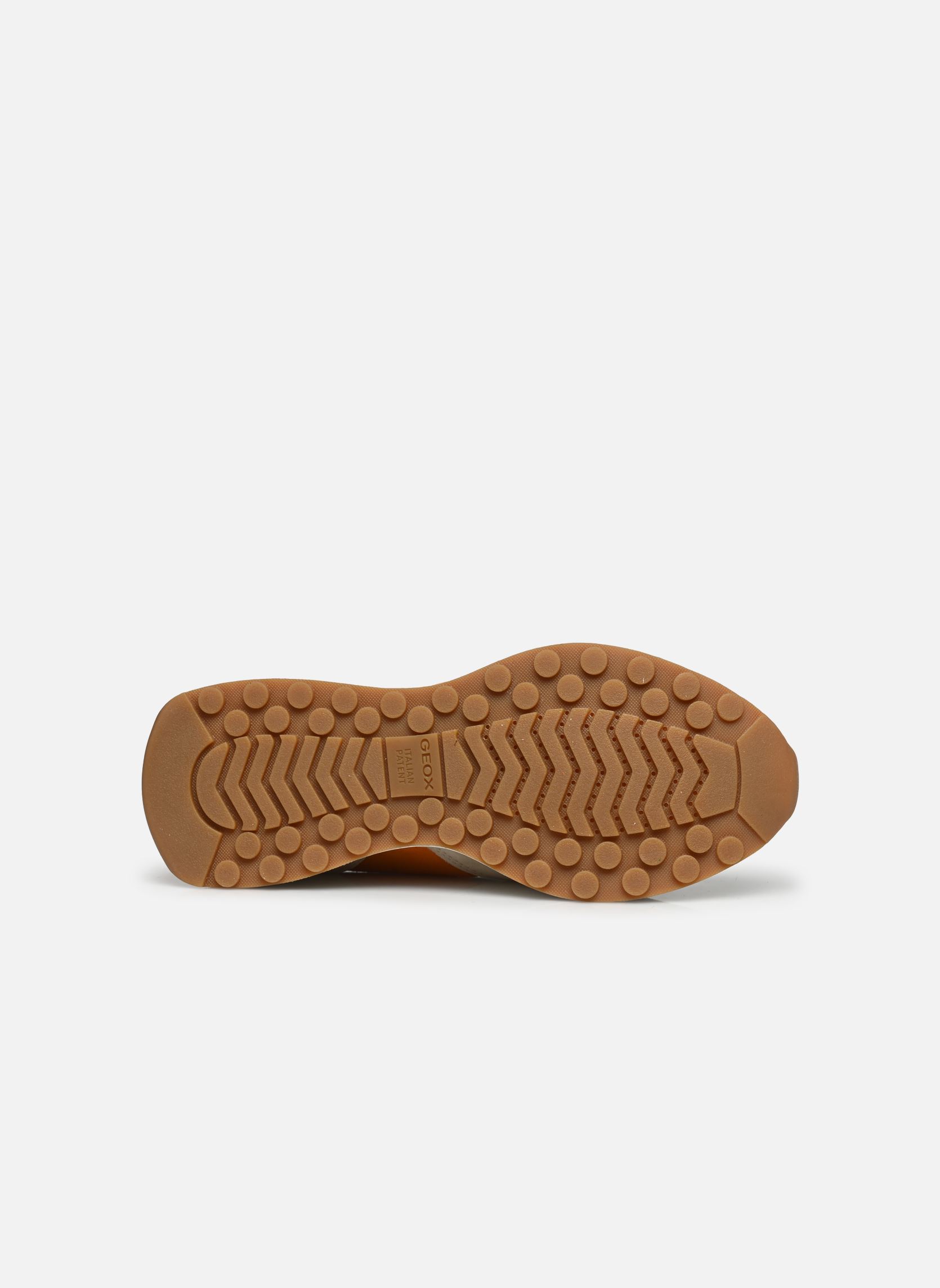 Knöchelhohe Sneaker D AMABEL A damen mehrfarbig Geox Knöchelhohe Sneaker D AMABEL A damen mehrfarbig OFF WHITE/ORANGE