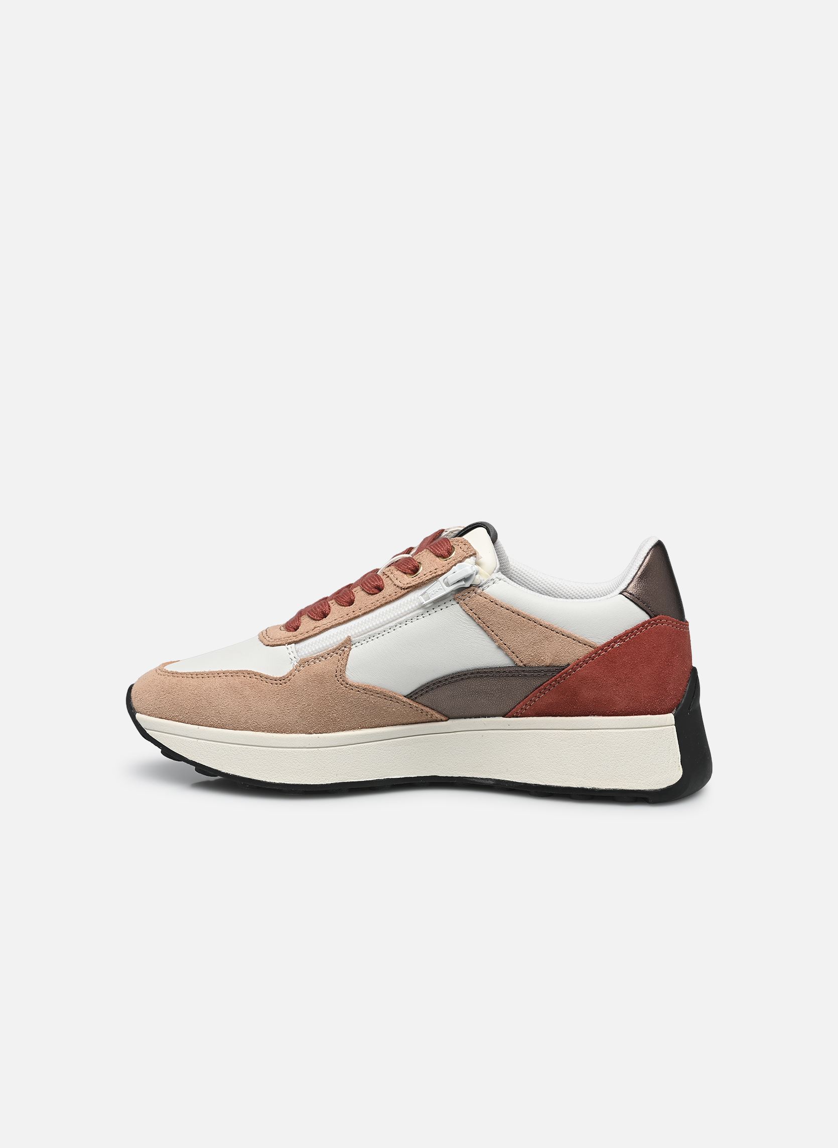 Baskets montantes D AMABEL A femme multicolore Geox Baskets montantes D AMABEL A femme multicolore BLANC/NATUREL FONCÉ