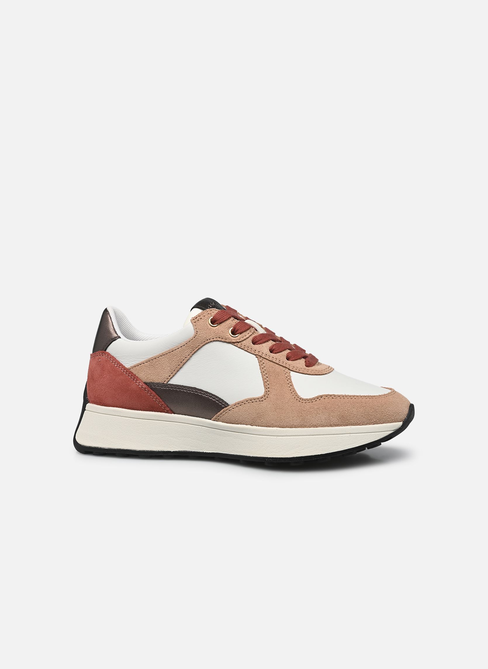 Baskets montantes D AMABEL A femme multicolore Geox Baskets montantes D AMABEL A femme multicolore BLANC/NATUREL FONCÉ