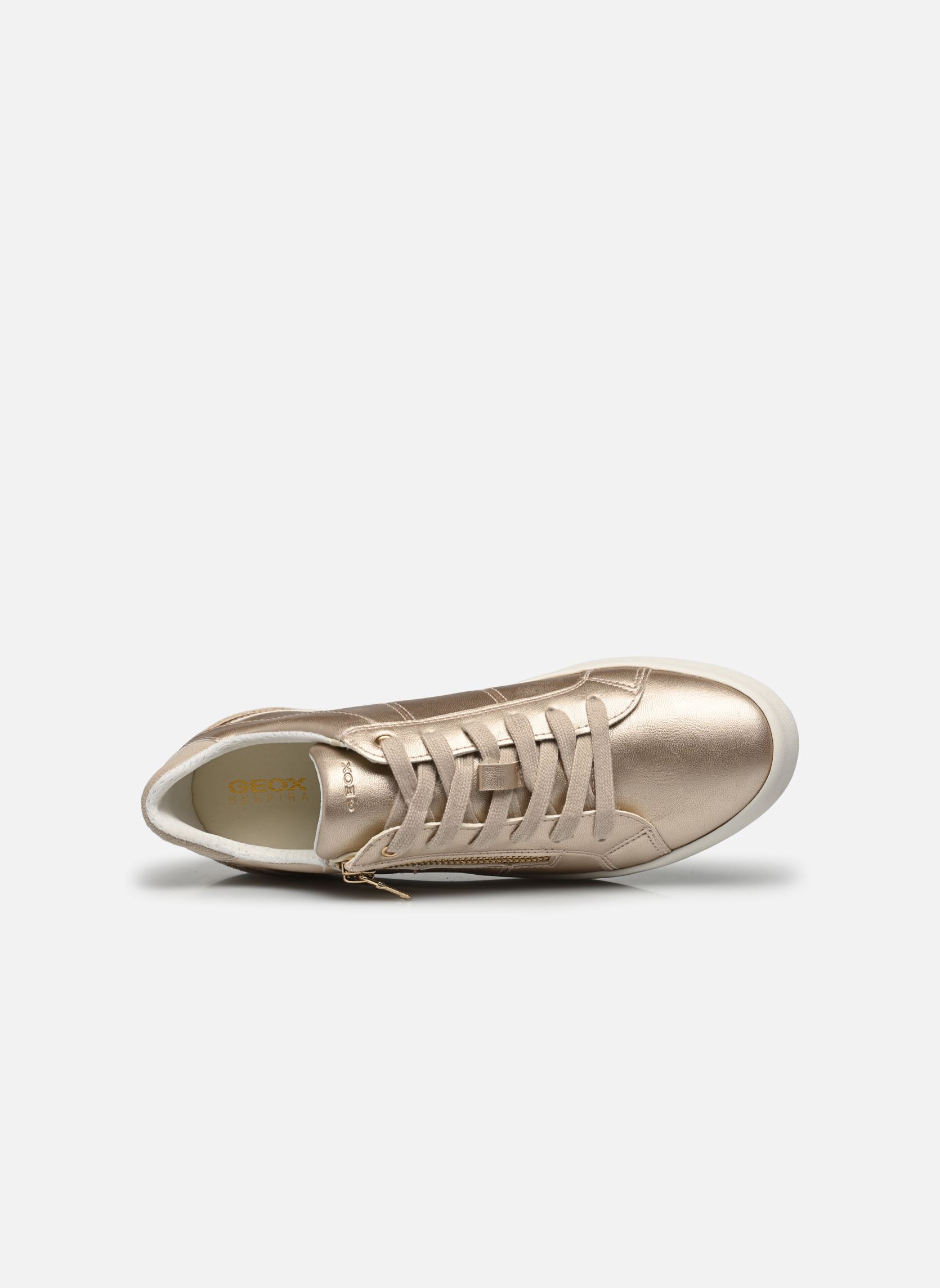 Niedrige Sneaker D BLOMIEE E damen gold und bronze Geox Niedrige Sneaker D BLOMIEE E damen gold und bronze LT GOLD/LT SAND