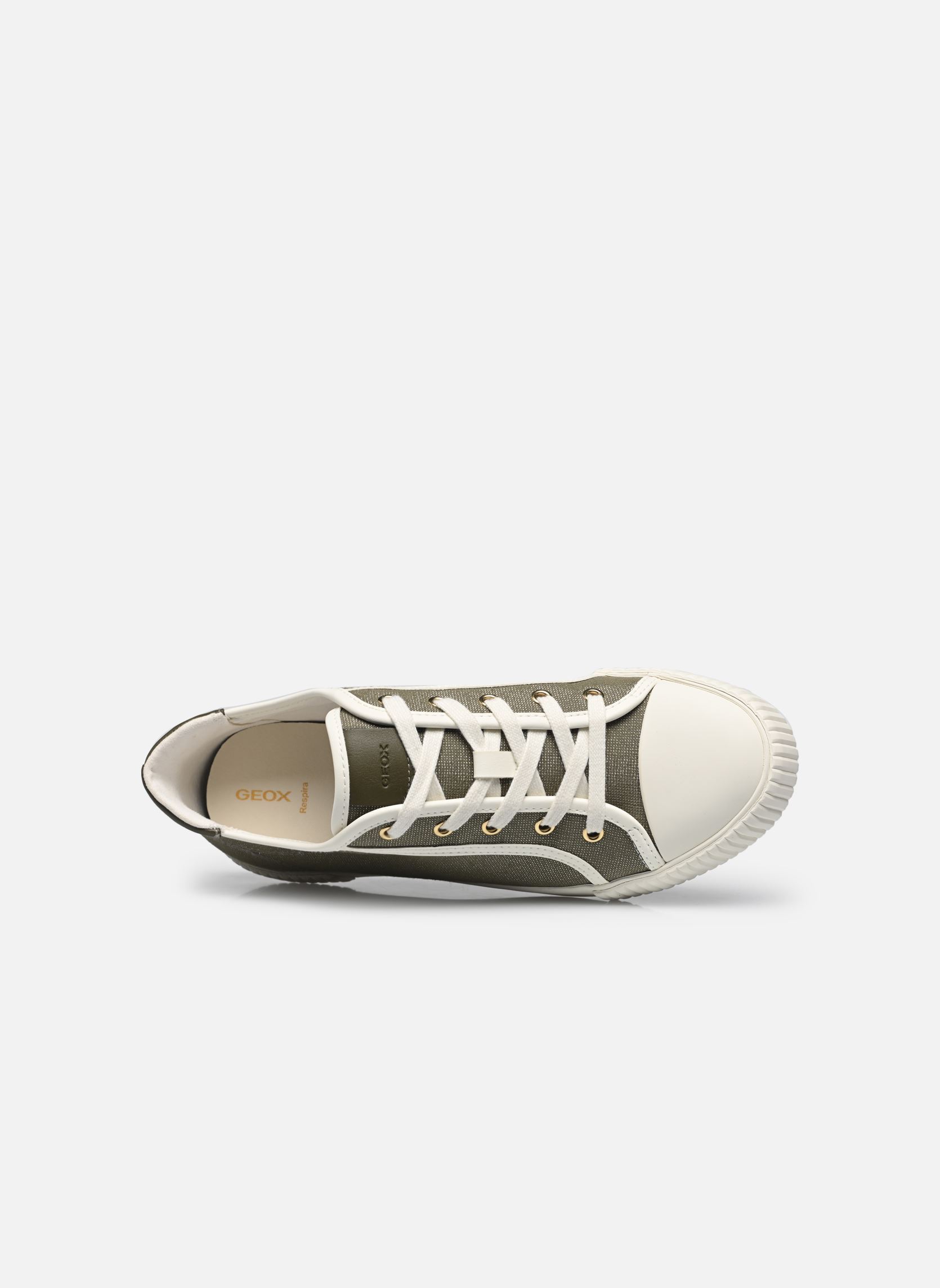 Niedrige Sneaker D BLOMIEE E damen grün Geox Niedrige Sneaker D BLOMIEE E damen grün SAGE/OPTIC WHITE