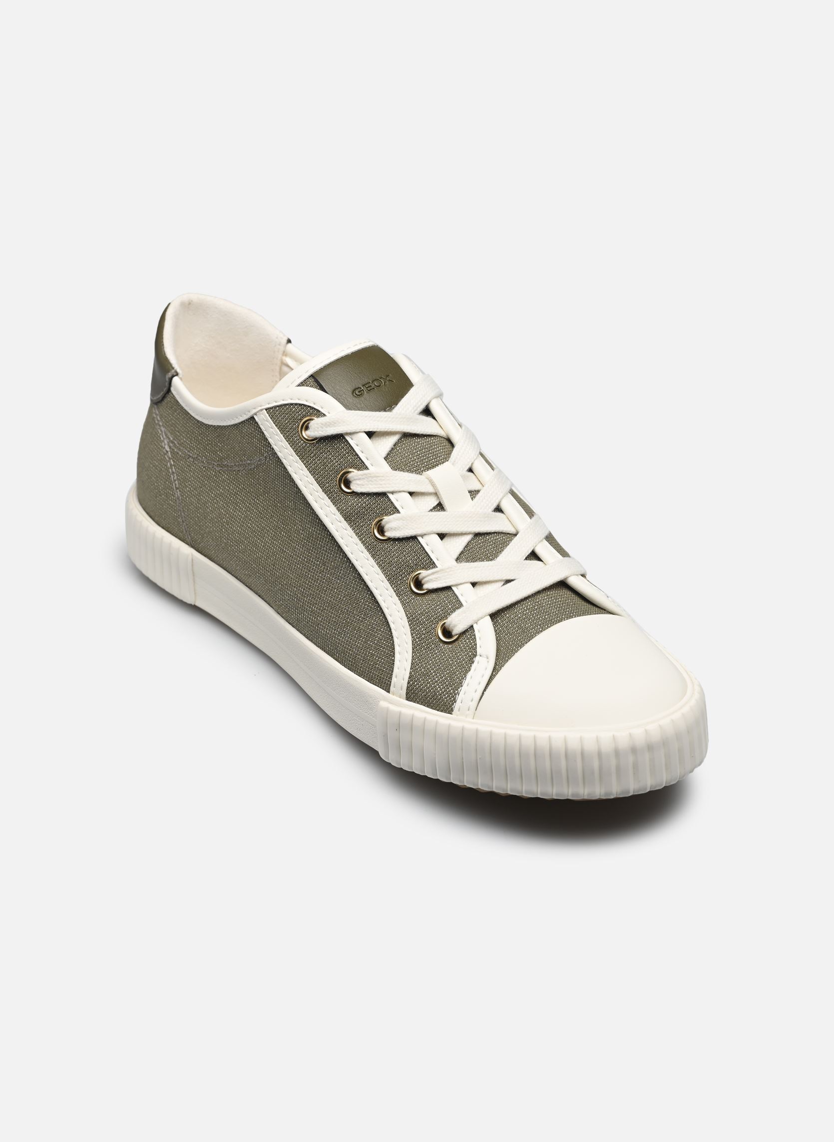 Niedrige Sneaker D BLOMIEE E damen grün Geox Niedrige Sneaker D BLOMIEE E damen grün SAGE/OPTIC WHITE