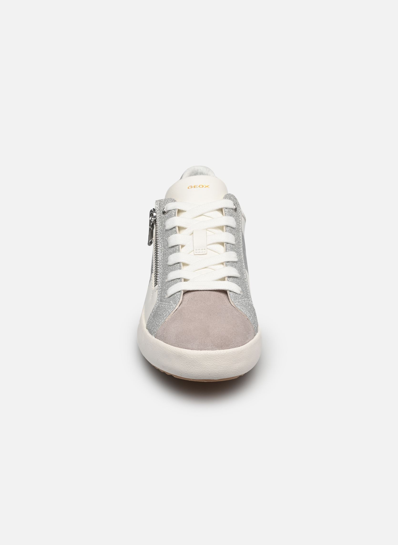 Niedrige Sneaker D BLOMIEE E damen weiß Geox Niedrige Sneaker D BLOMIEE E damen weiß WHITE/ROCK