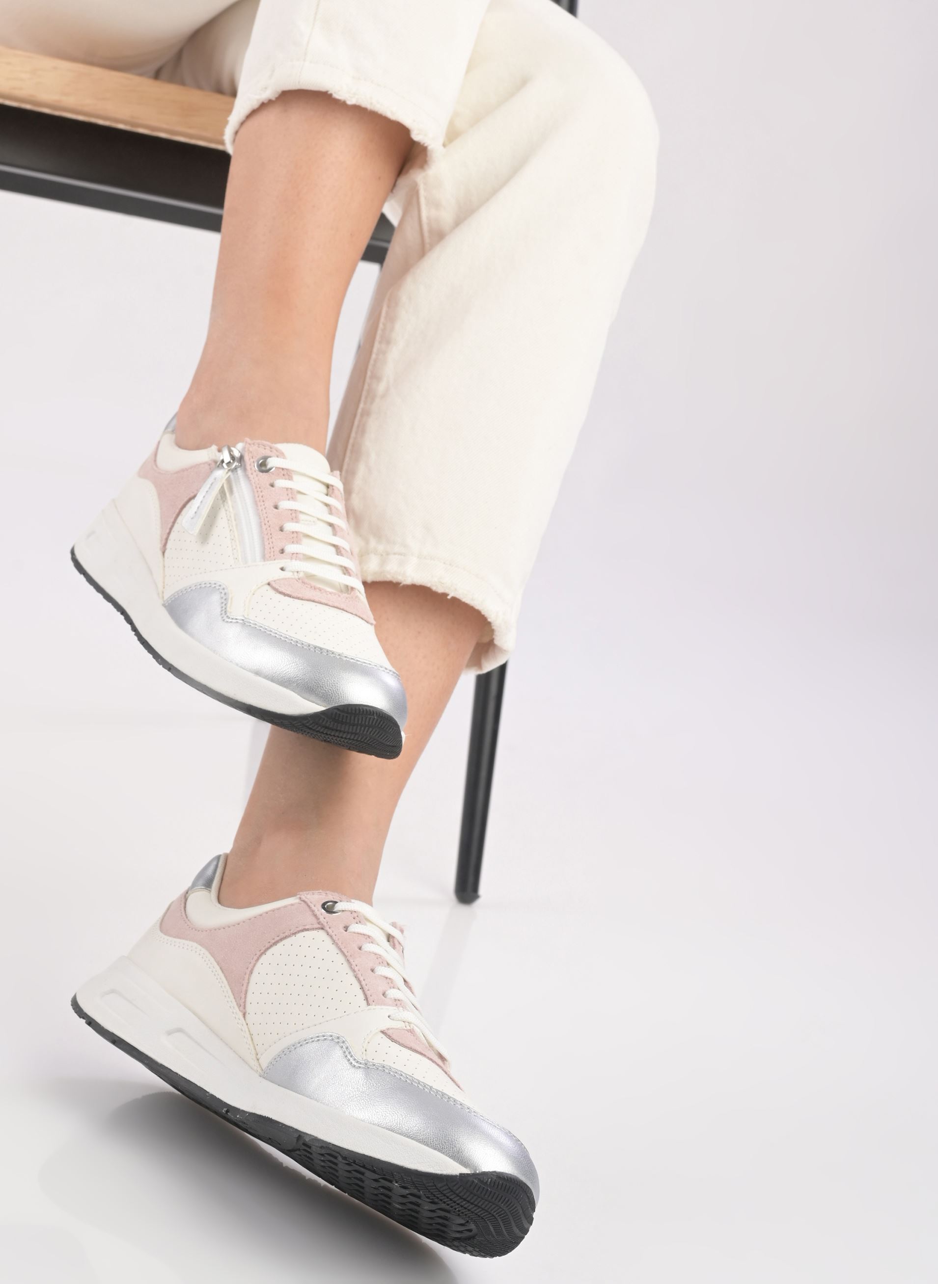 Baskets basses D BULMYA B femme multicolore Geox Baskets basses D BULMYA B femme multicolore BLANCROSE CLAIR