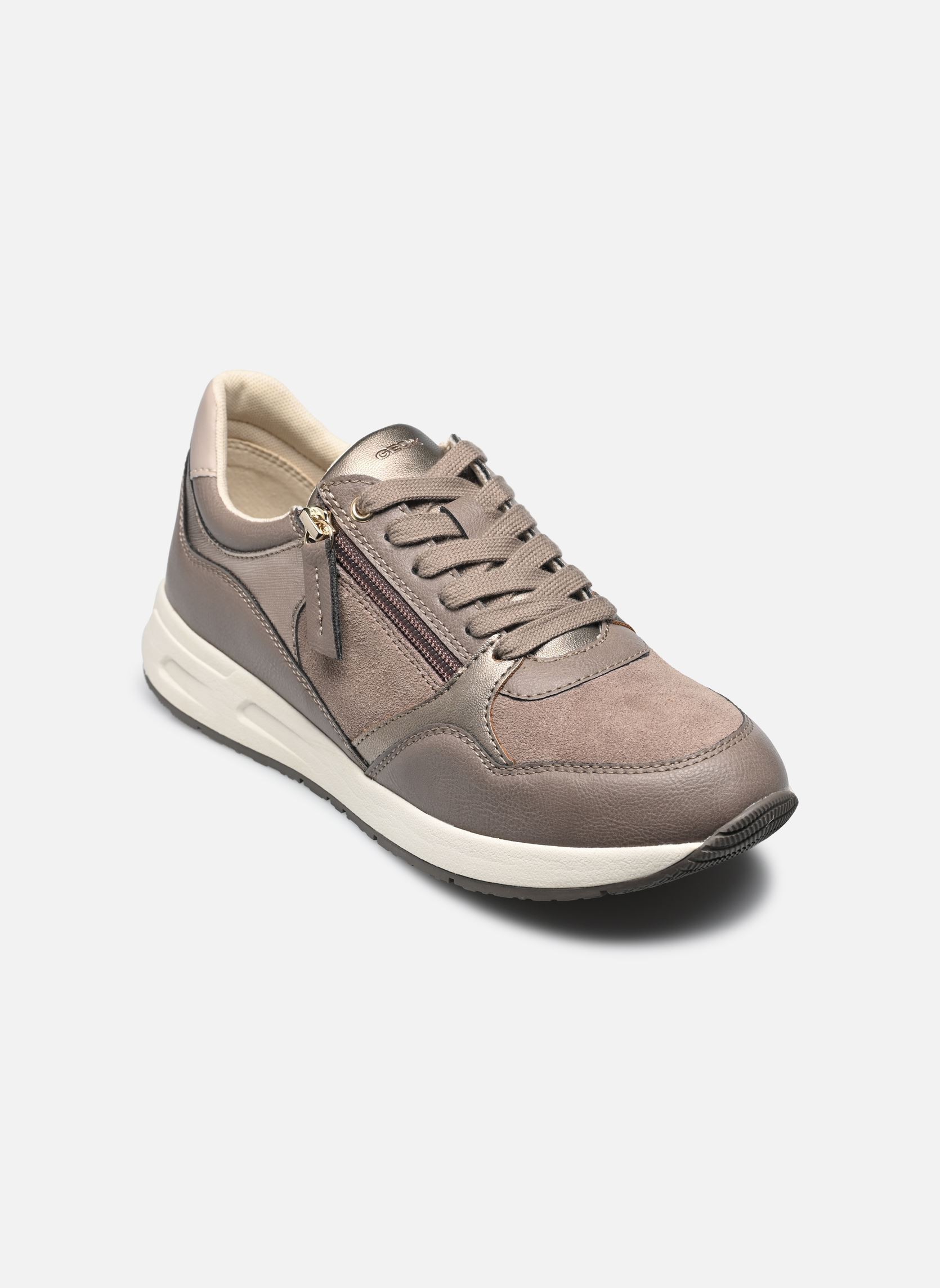 Lage sneakers D BULMYA B dames grijs Geox Lage sneakers D BULMYA B dames grijs TAUPE