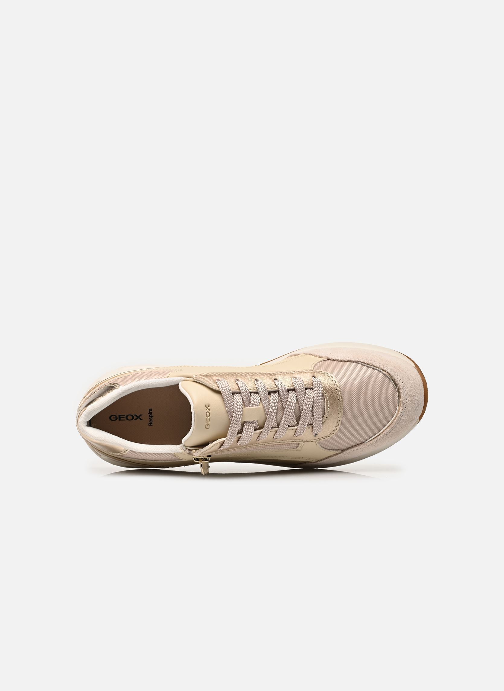 Baskets basses D BULMYA B femme beige Geox Baskets basses D BULMYA B femme beige PAPYRUS/LT GOLD