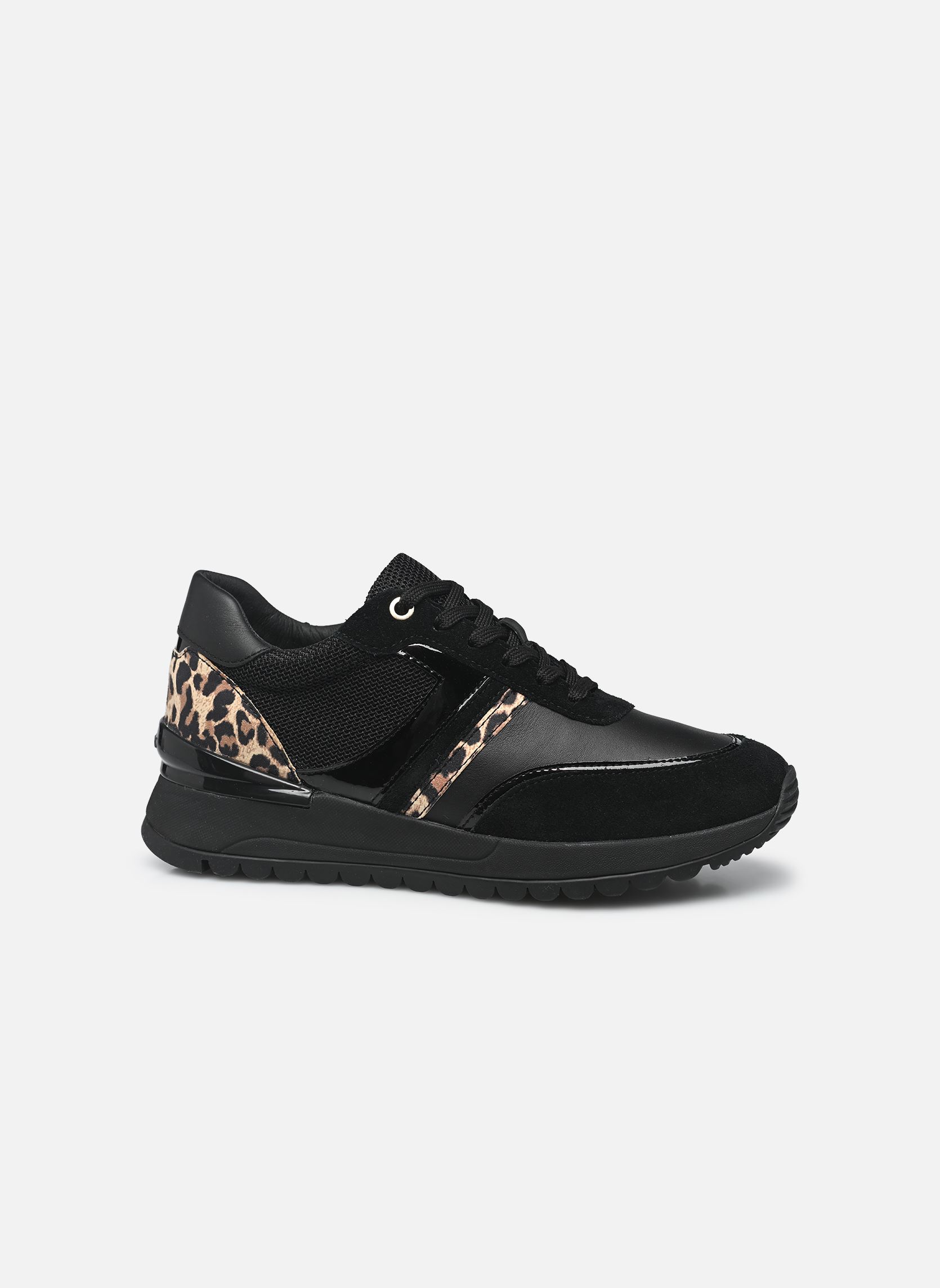 Sneaker D DESYA A damen schwarz Geox Sneaker D DESYA A damen schwarz BLK/ANTELOPE