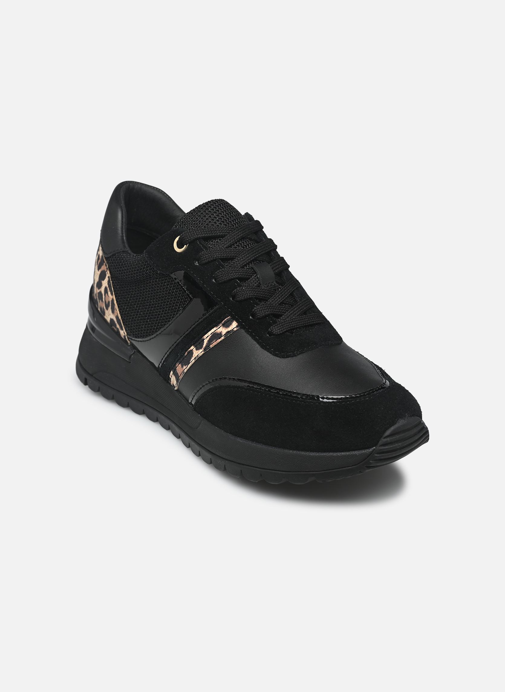 Sneaker D DESYA A damen schwarz Geox Sneaker D DESYA A damen schwarz BLK/ANTELOPE