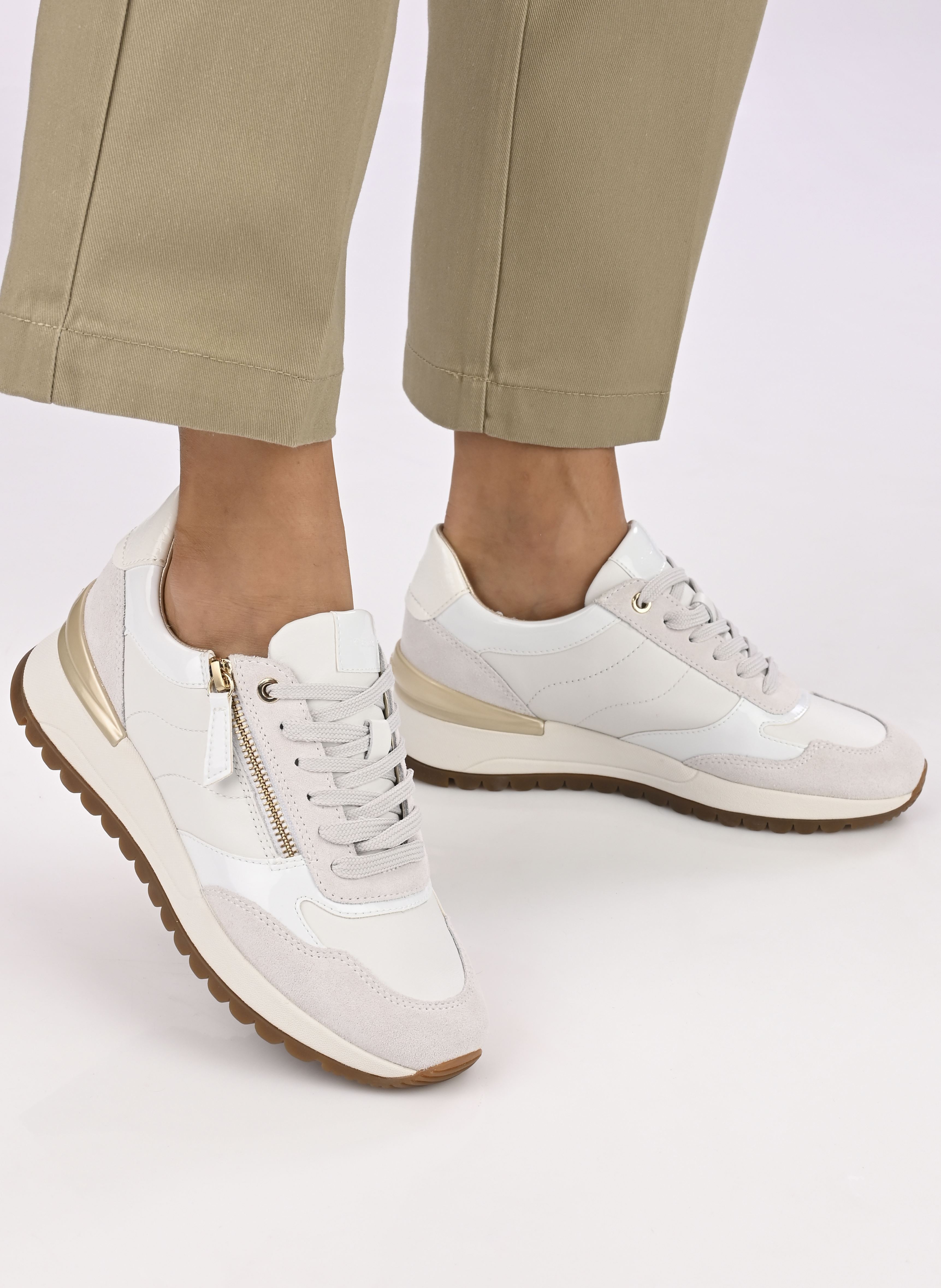 Sneaker D DESYA A damen weiß Geox Sneaker D DESYA A damen weiß D4600A08522C1352